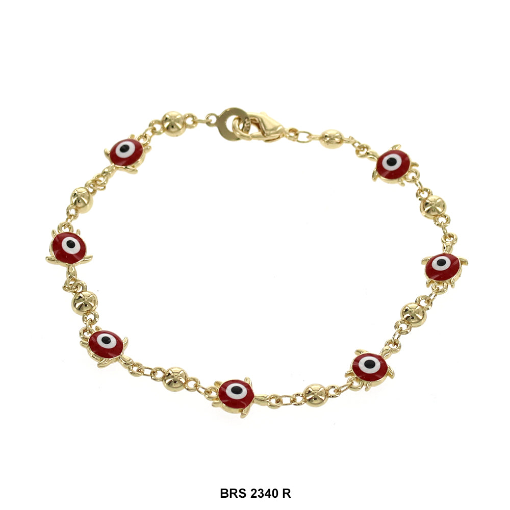 Turtle Evil Eye Bracelet BRS 2340 R