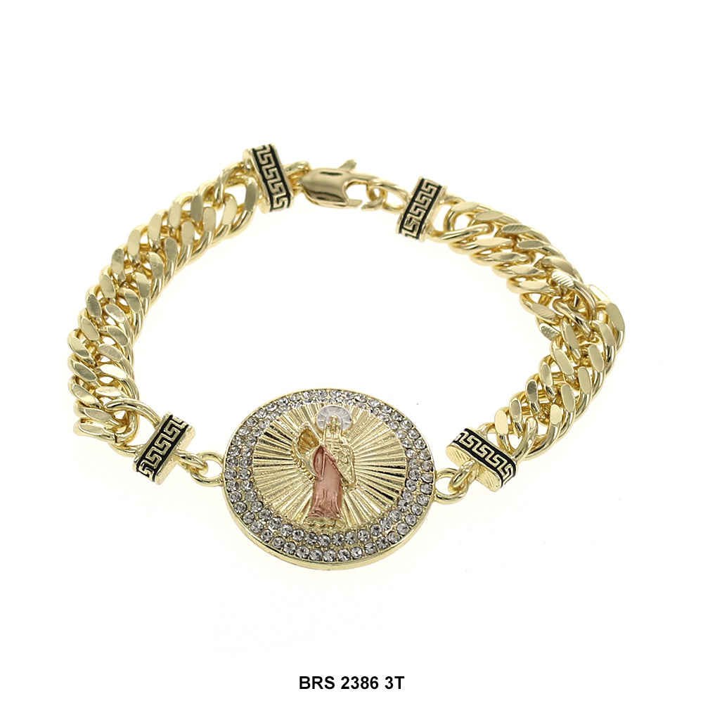 Santa Muerte Bracelet BRS 2386 3T