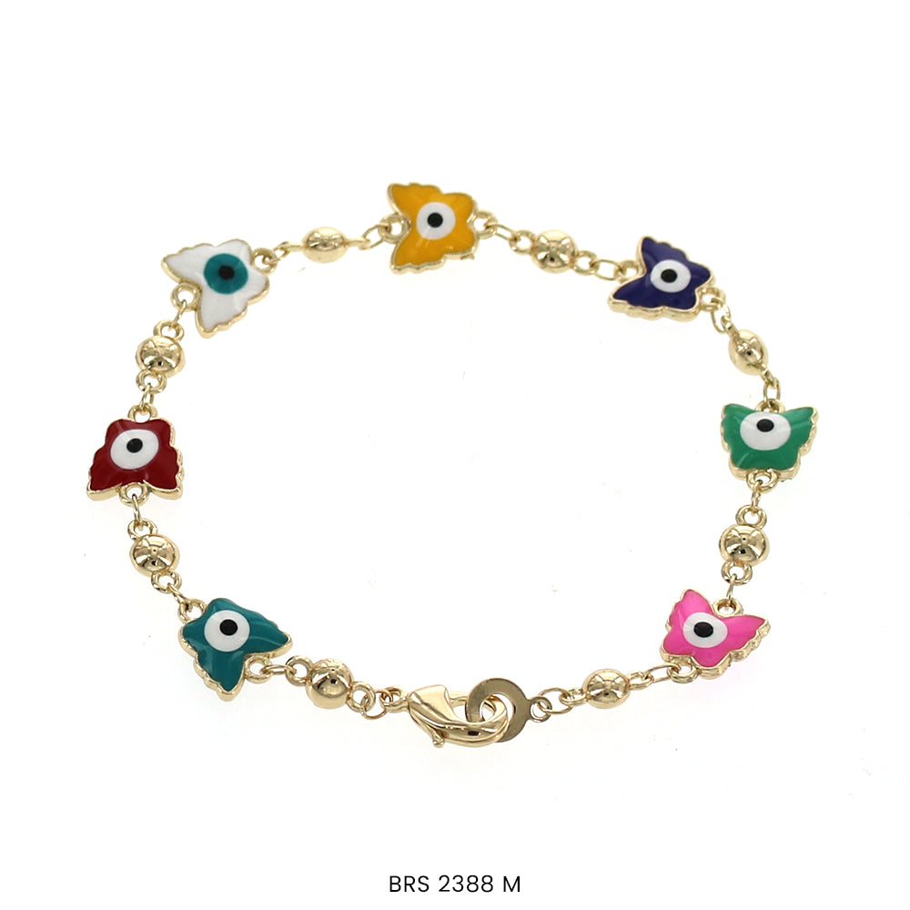 Pulsera Mariposa Mal de Ojo BRS 2388 M (G)