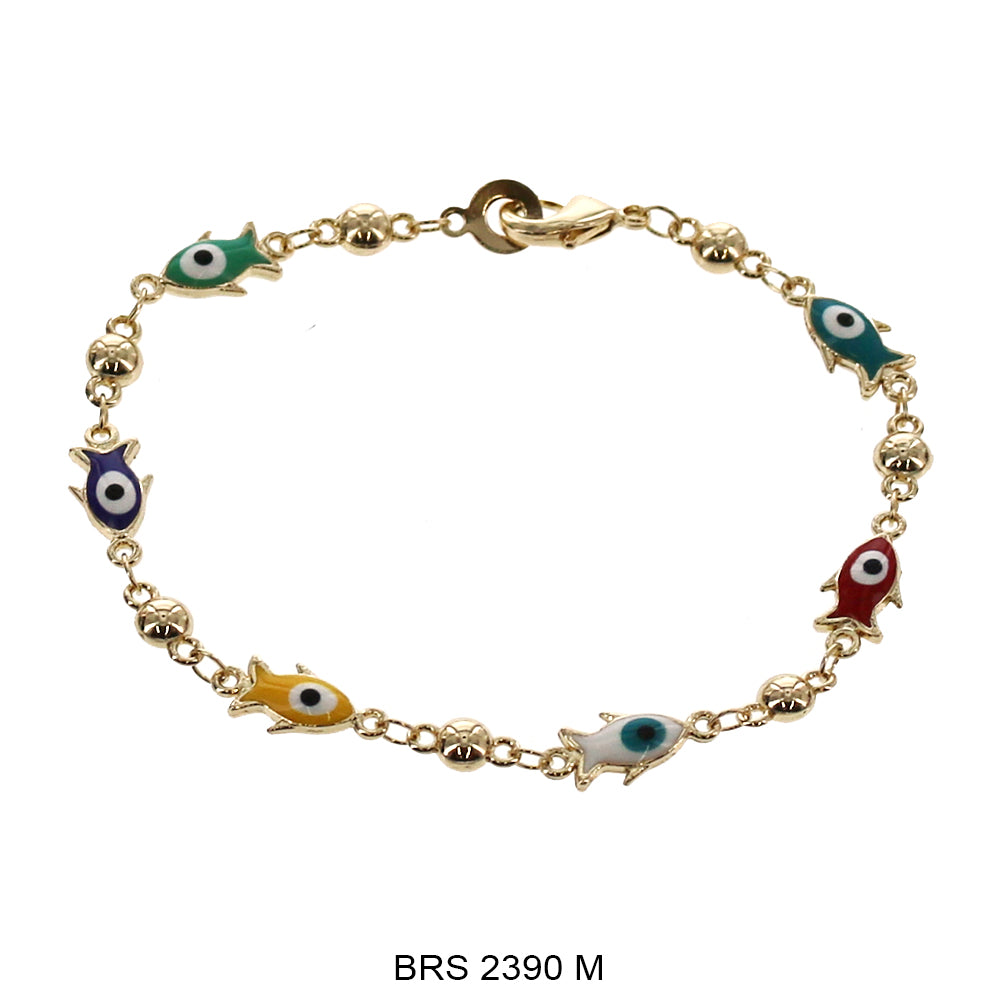 Fish Evil Eye Bracelet BRS 2390 M