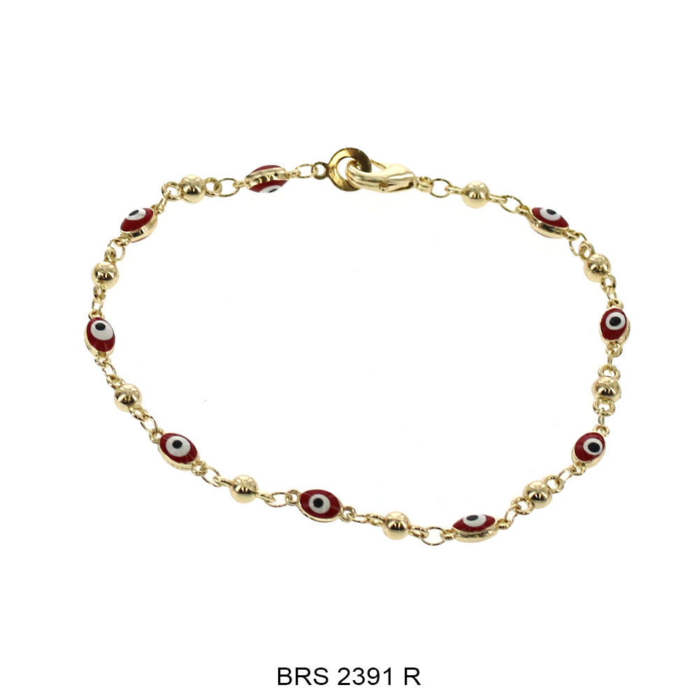 Oval Evil Eye Bracelet BRS 2391 R