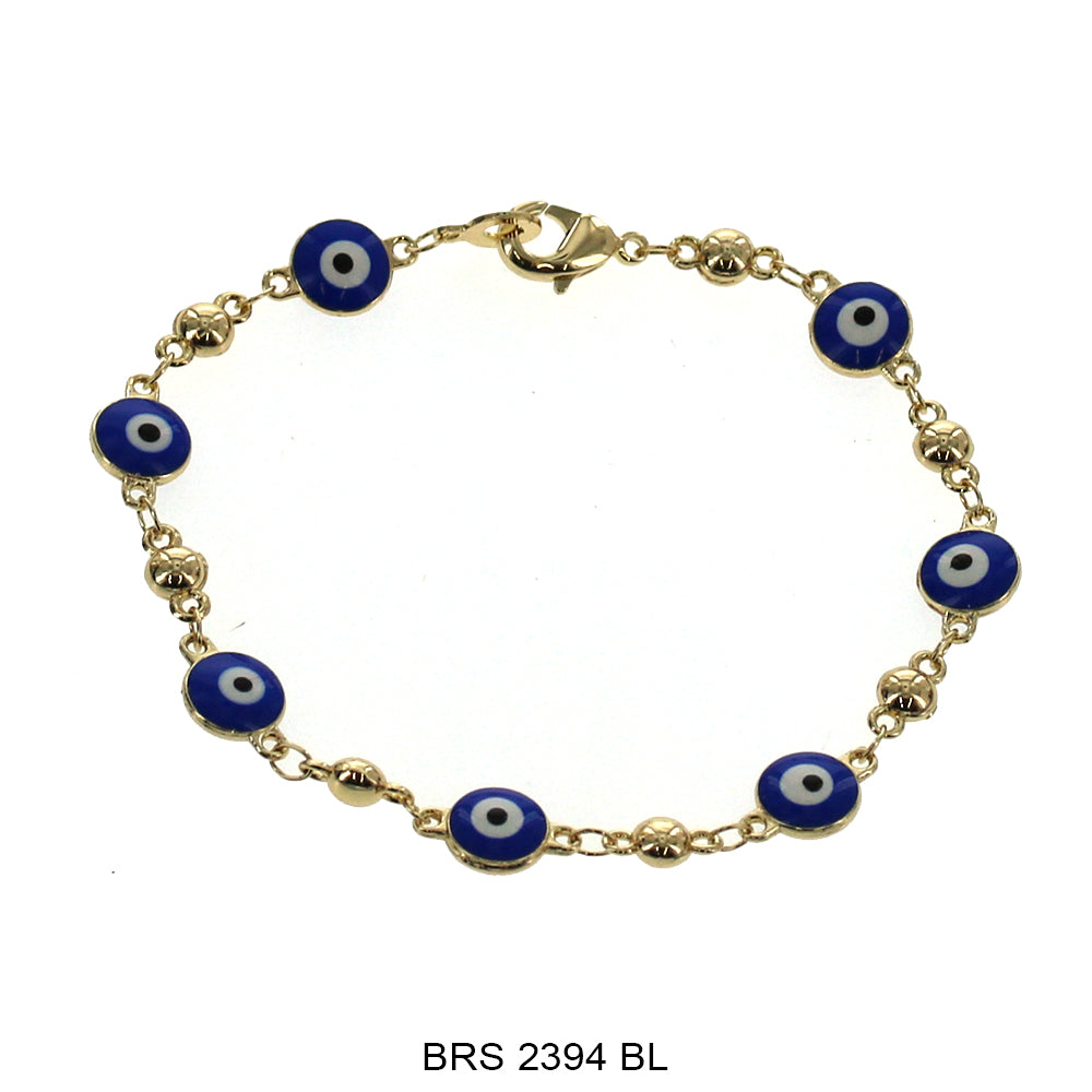 Round Evil Eye Bracelet BRS 2394 BL