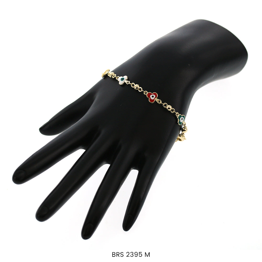 Flower Evil Eye Bracelet BRS 2395 M (G)