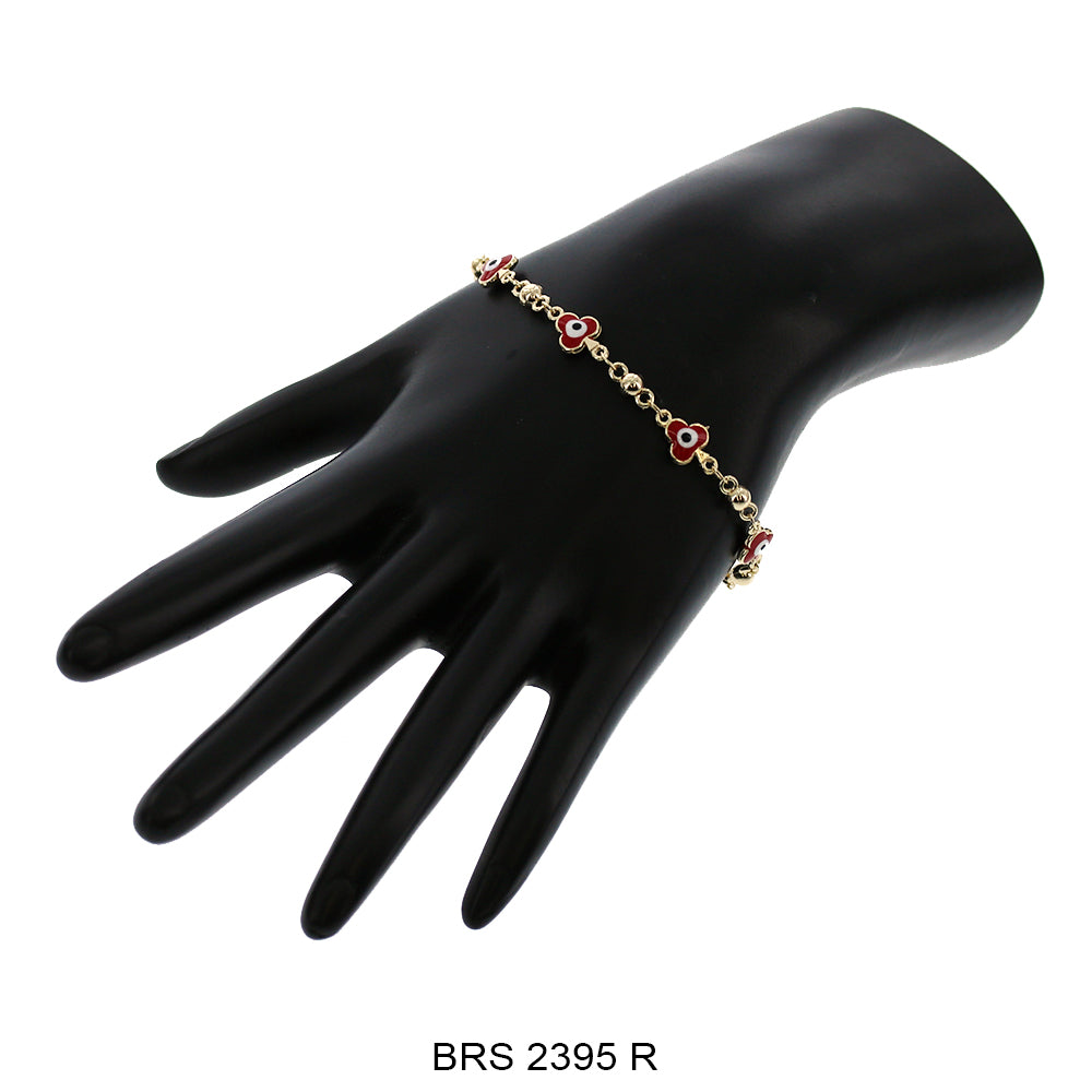 Flower Evil Eye Bracelet BRS 2395 R