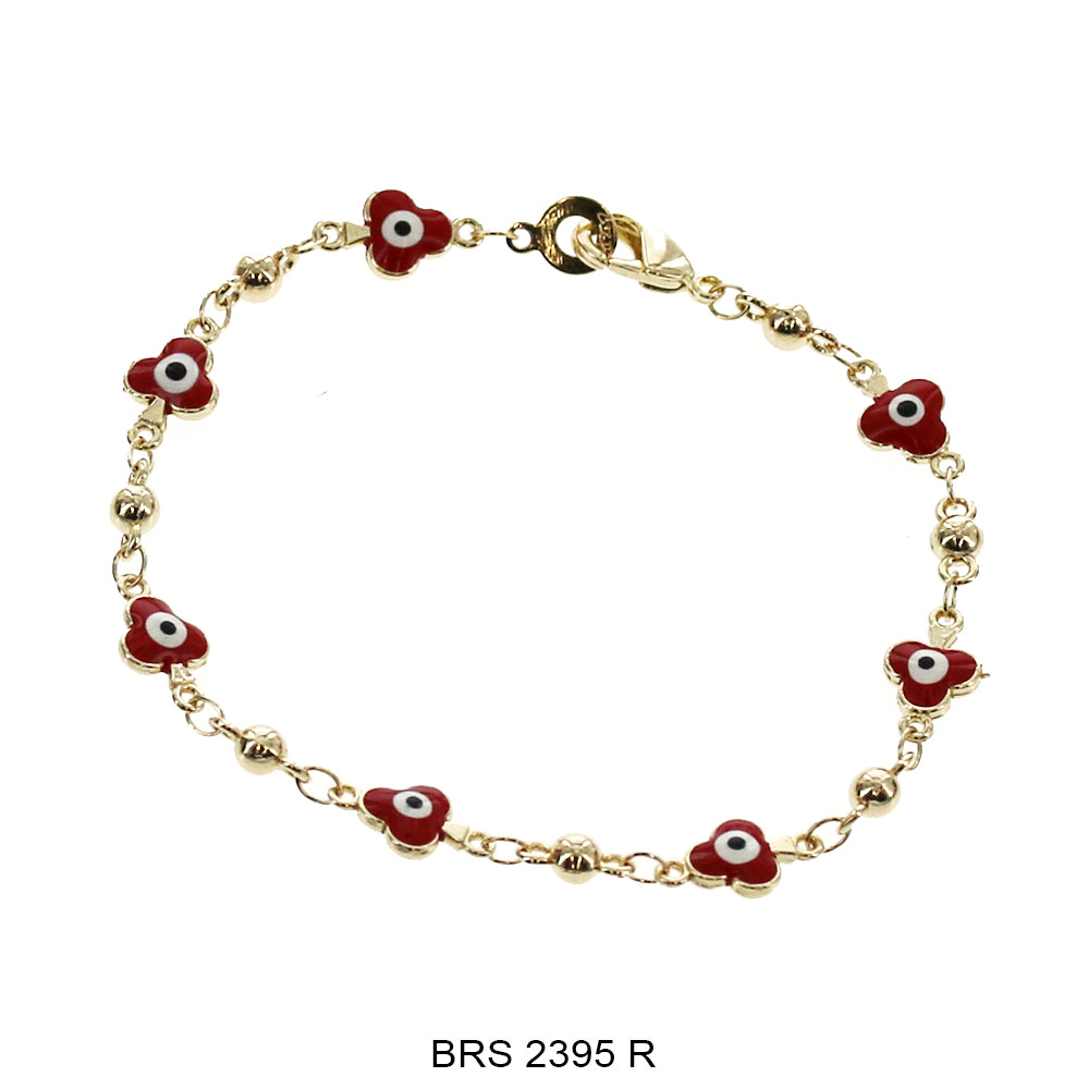 Flower Evil Eye Bracelet BRS 2395 R