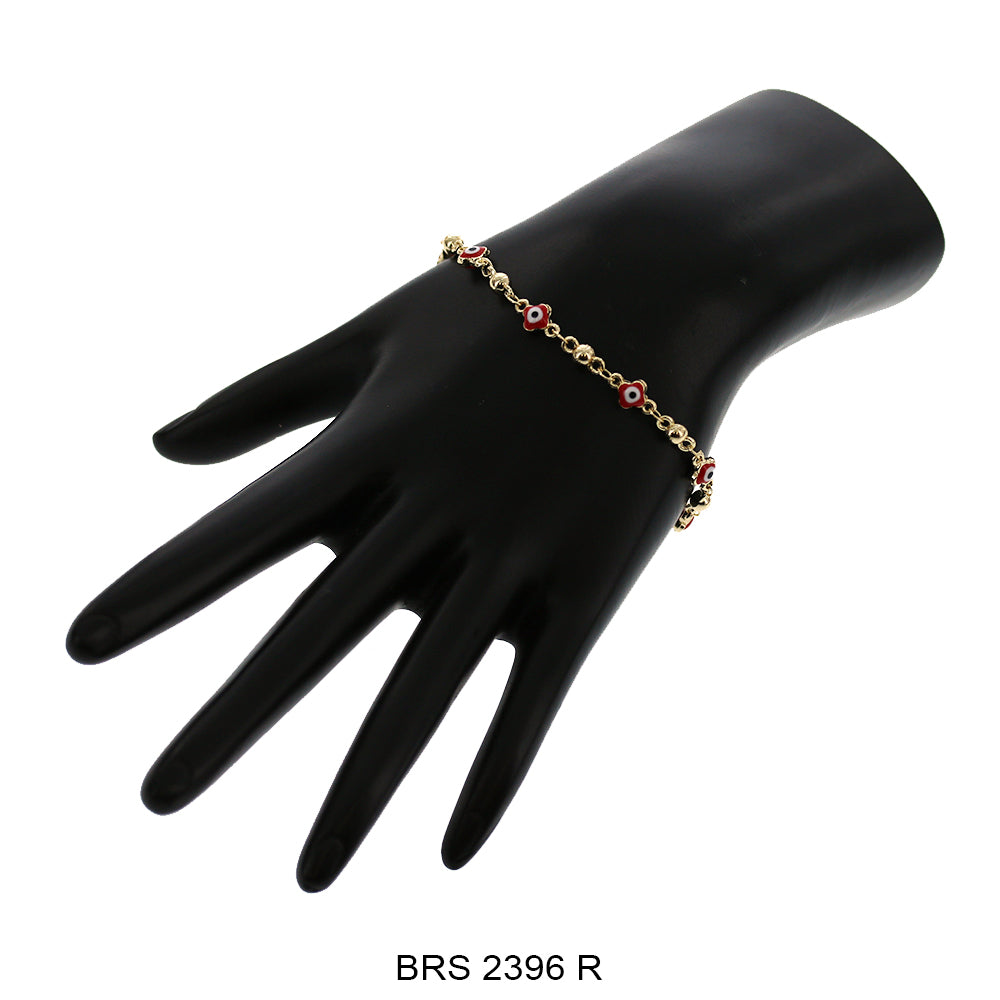 Pulsera Flor Redonda Mal de Ojo BRS 2396 R