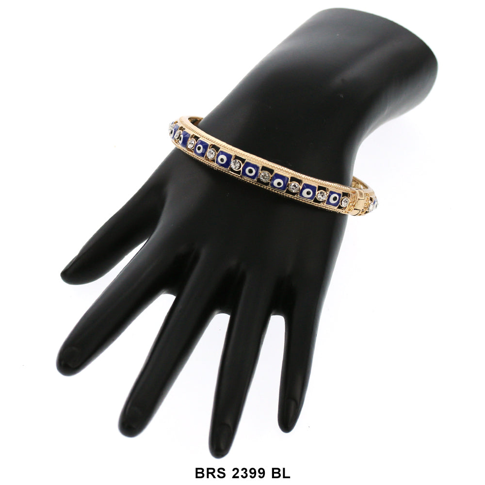 Brazalete Rígido Mal de Ojo BRS 2399 BL