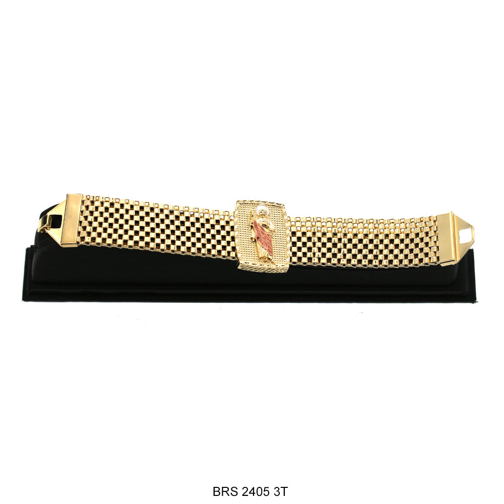 Pulsera San Judas Hombre BRS 2405 3T