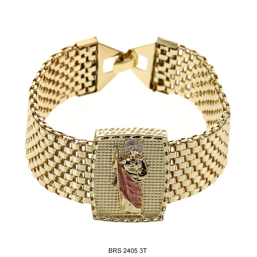 San Judas Men Bracelet BRS 2405 3T