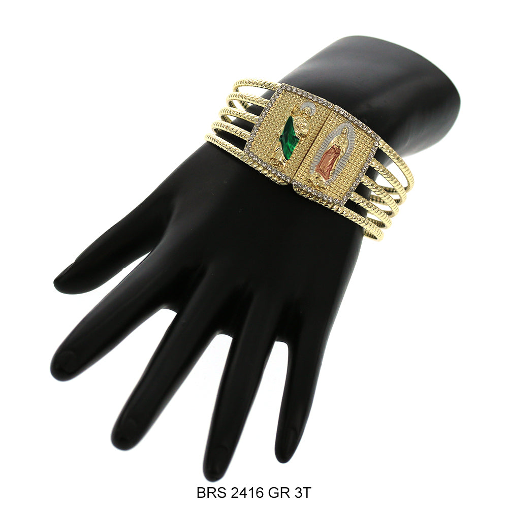 Brazalete Brazalete Santa Judas Con Guadalupe BRS 2416 GR3T