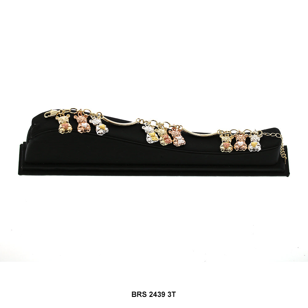 Pulsera Dijes Oso BRS 2439 3T