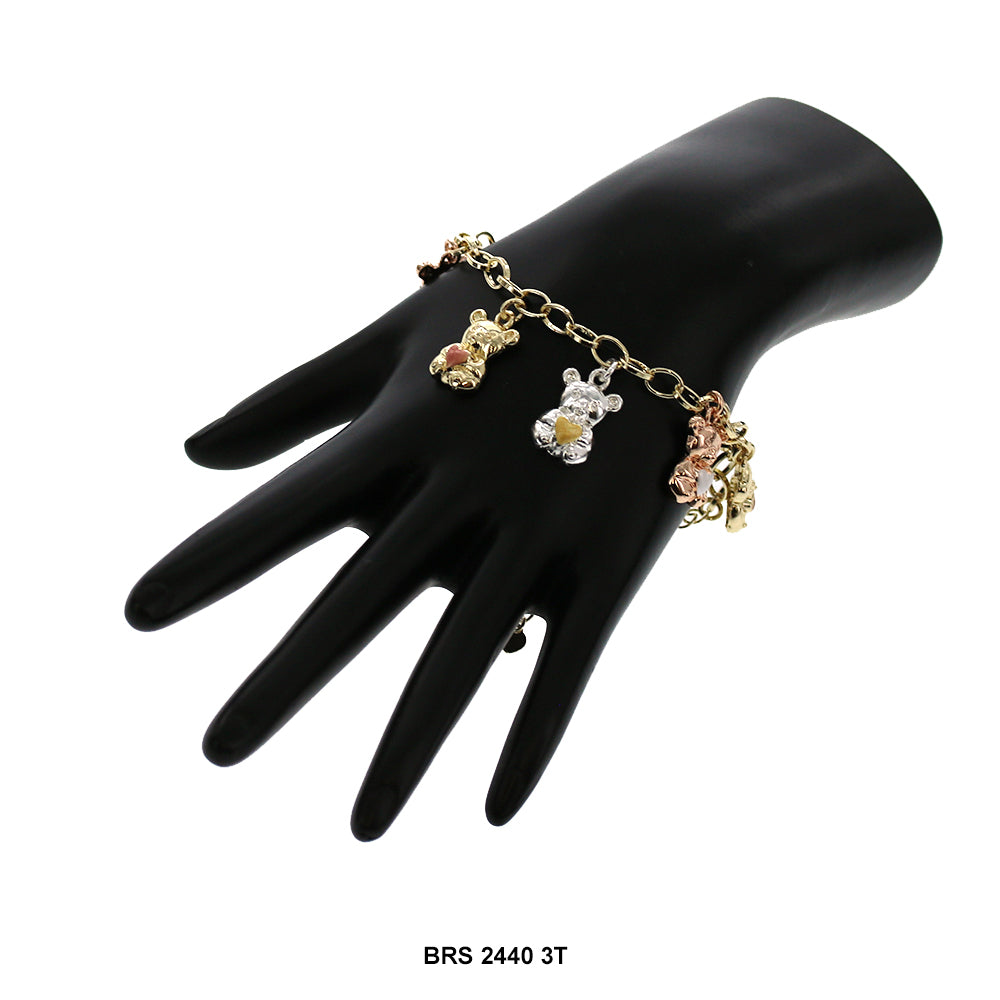 Pulsera Dijes Oso BRS 2440 3T