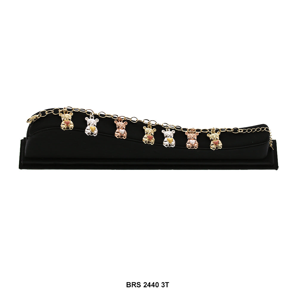 Pulsera Dijes Oso BRS 2440 3T