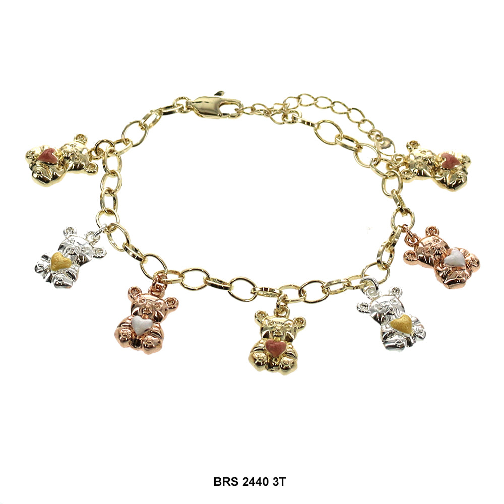 Pulsera Dijes Oso BRS 2440 3T