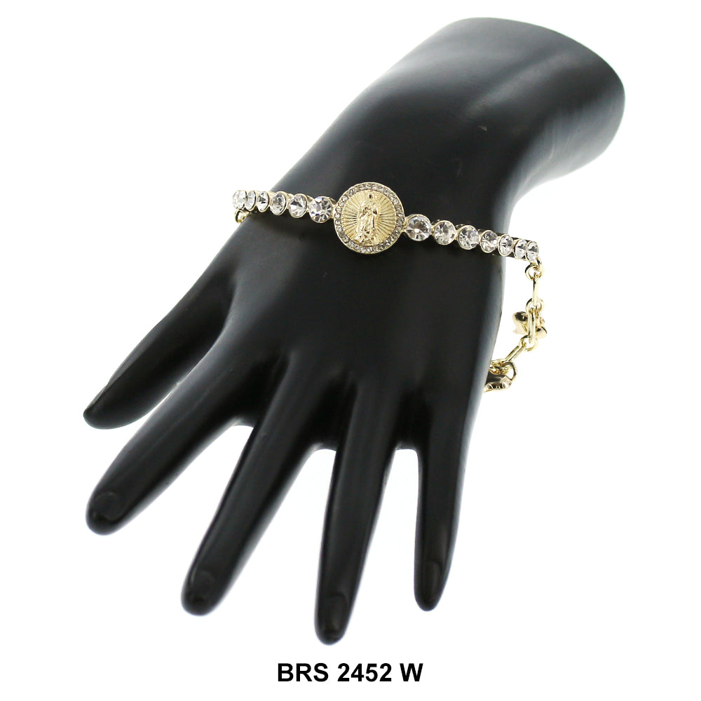 Pulsera Piedras de Guadalupe BRS 2452 W