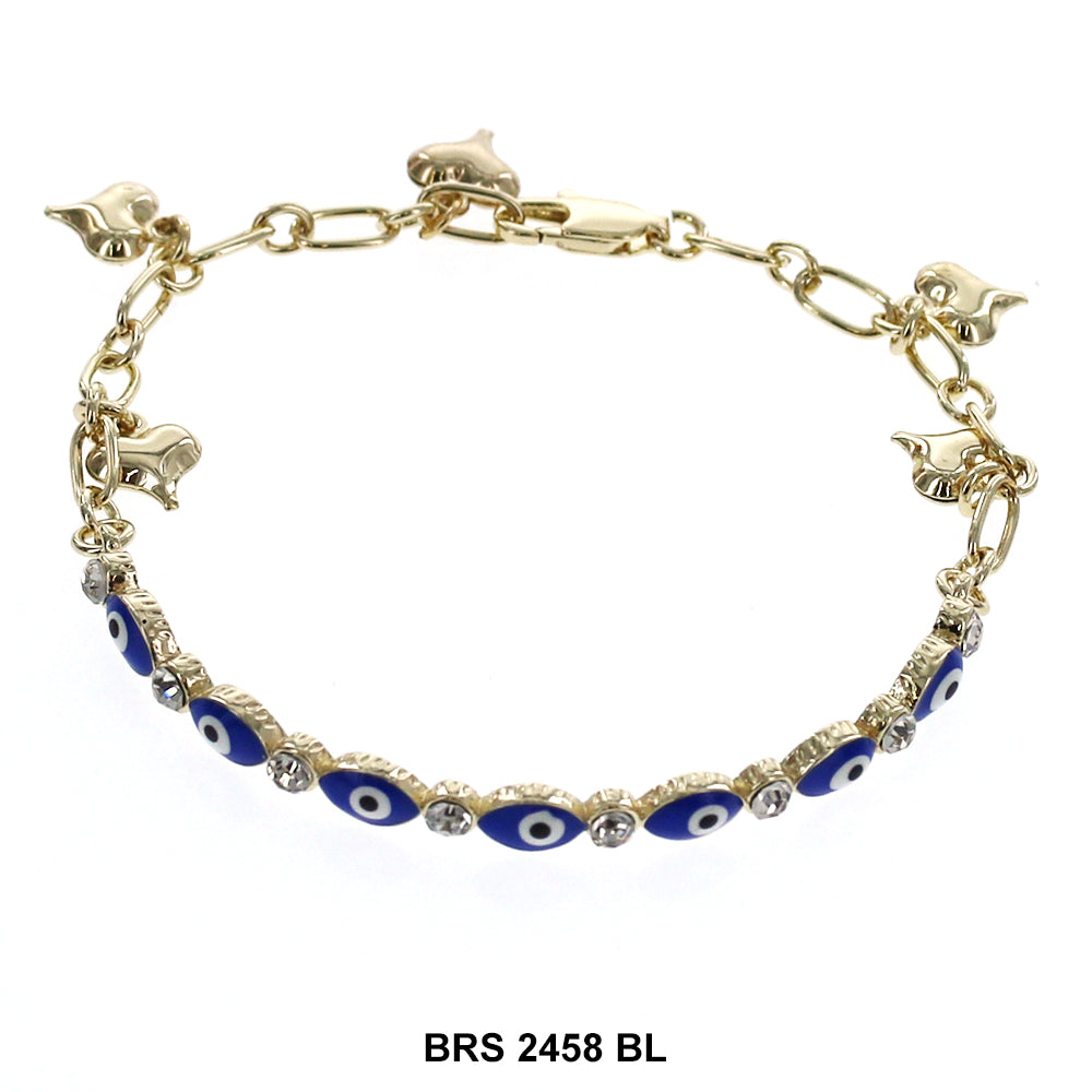 Pulsera Piedras Mal de Ojo BRS 2458 BL