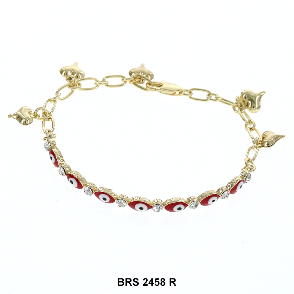 Pulsera Piedras Mal de Ojo BRS 2458 R