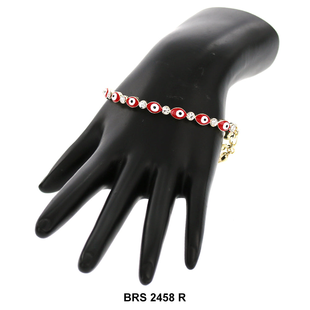 Pulsera Piedras Mal de Ojo BRS 2458 R