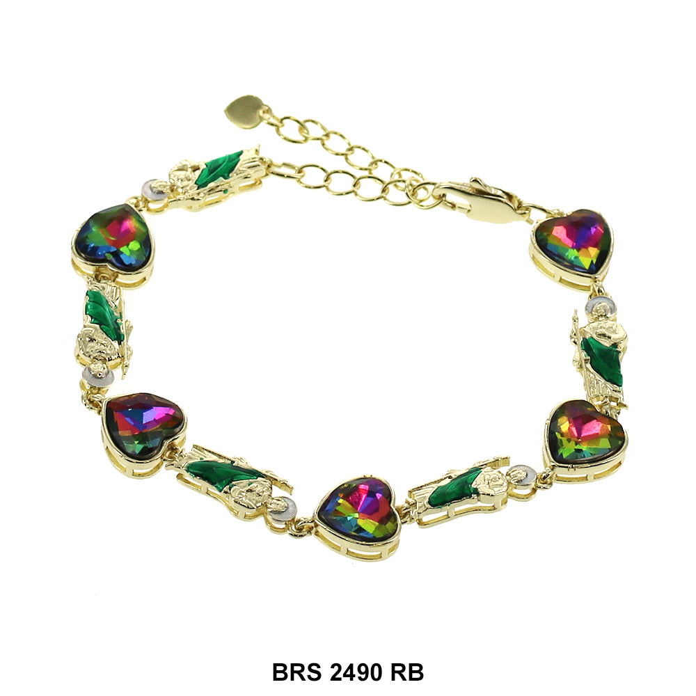 Brazalete Medallón San Judas BRS 2490 RB