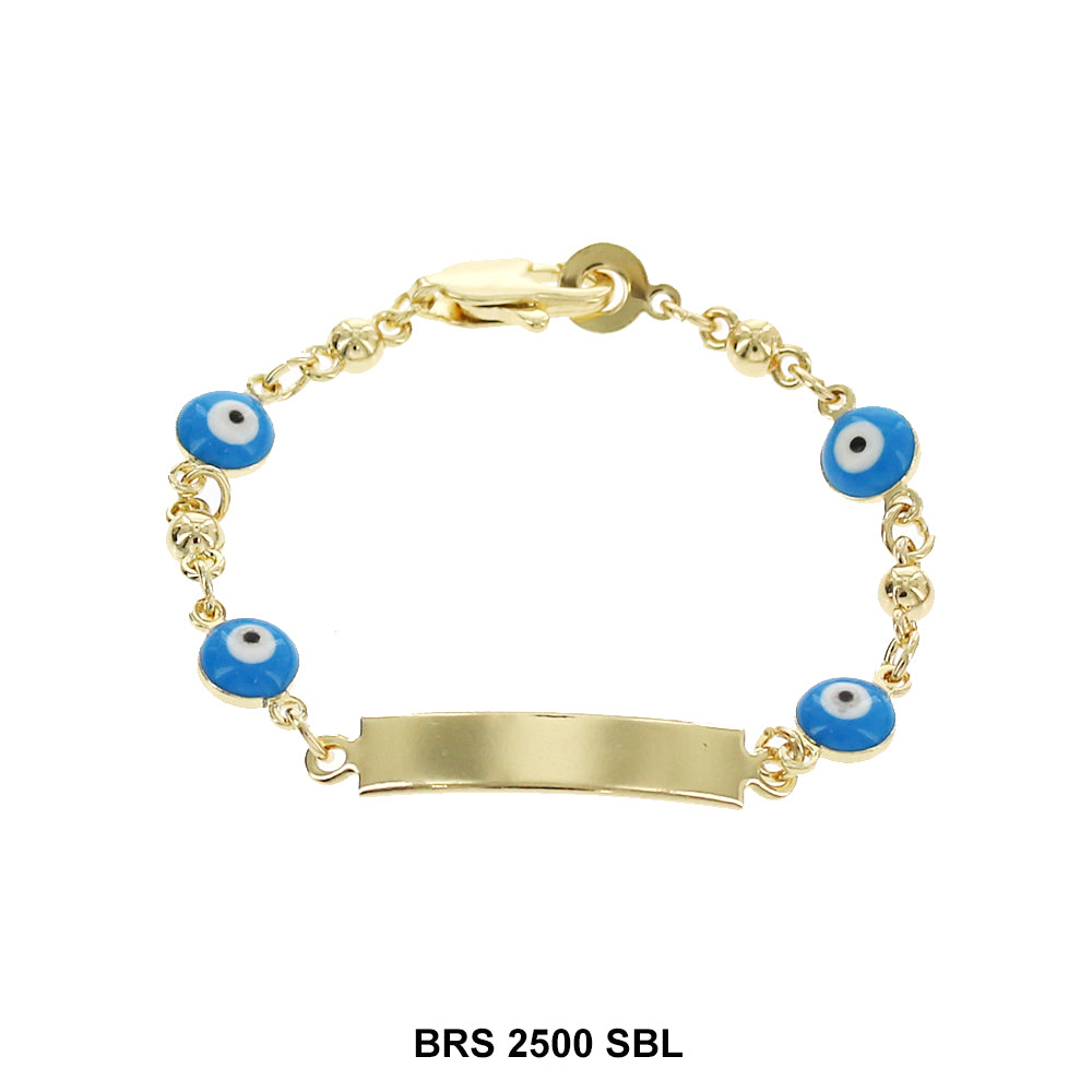 Kids Evil Eye ID Bracelet BRS 2500 SBL