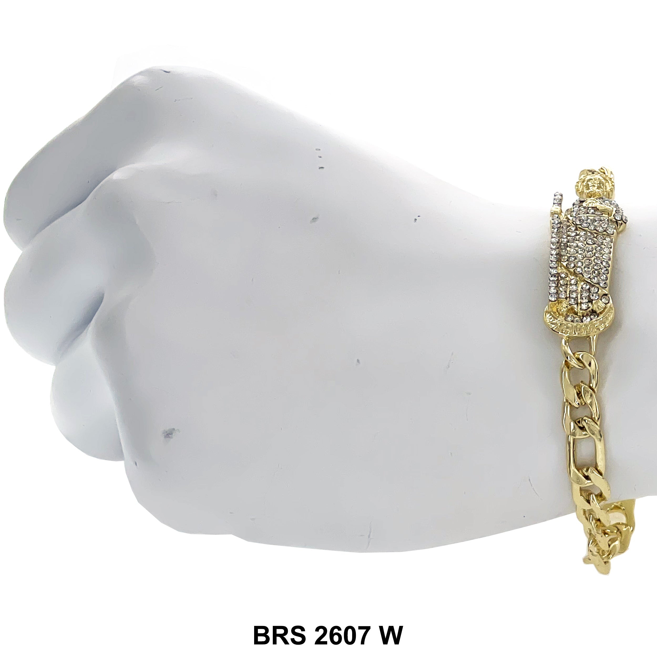 Pulsera Ajustable San Judas BRS 2431 GR