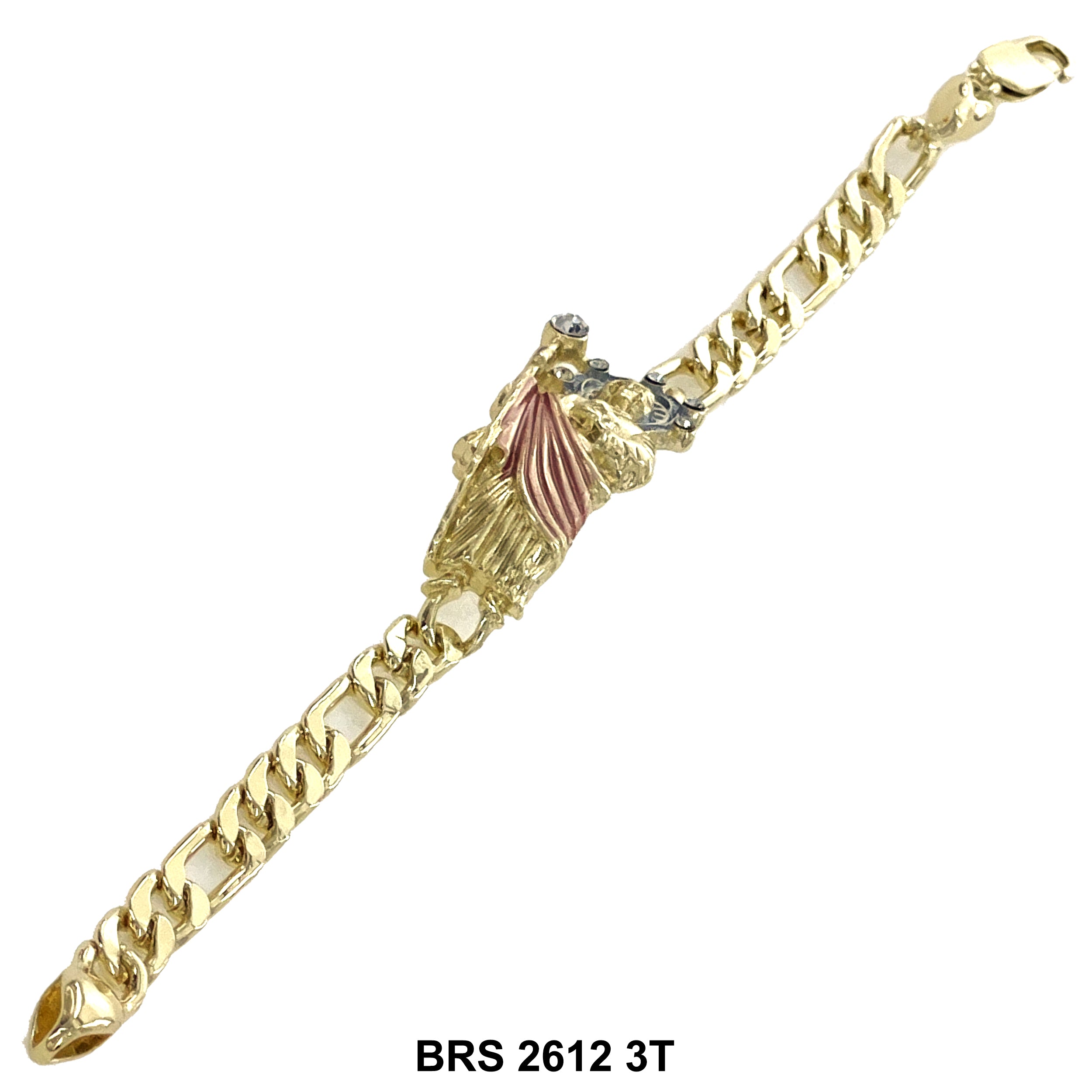 Pulsera Ajustable San Judas BRS 2431 GR