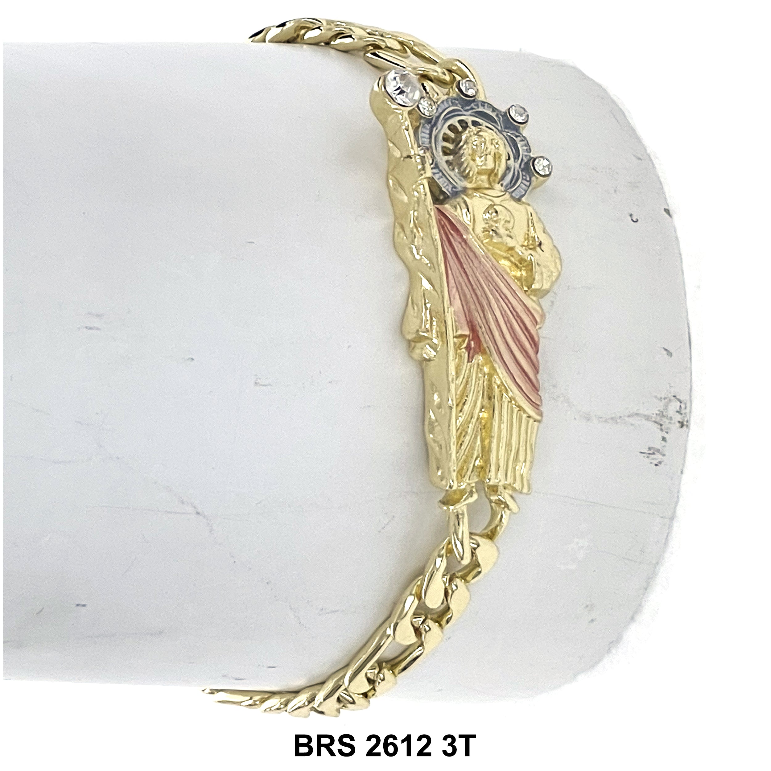 Pulsera Ajustable San Judas BRS 2431 GR