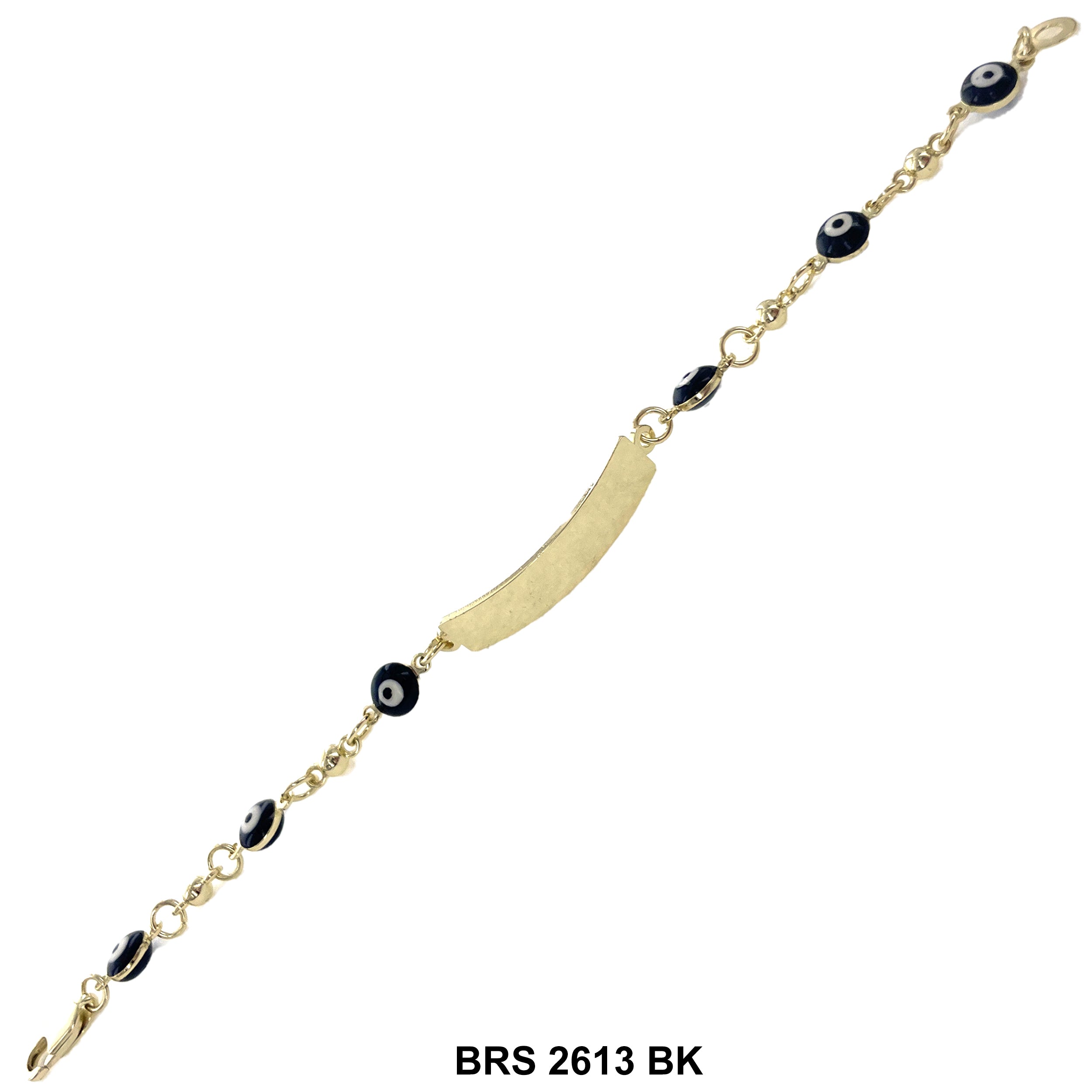 Evil Eye ID Bracelet BRS 2613 BK