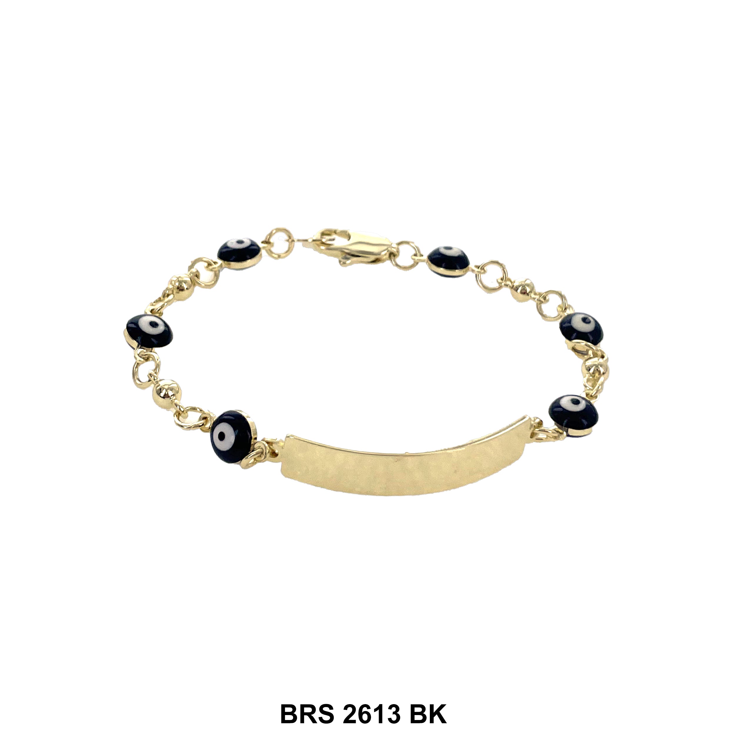 Evil Eye ID Bracelet BRS 2613 BK