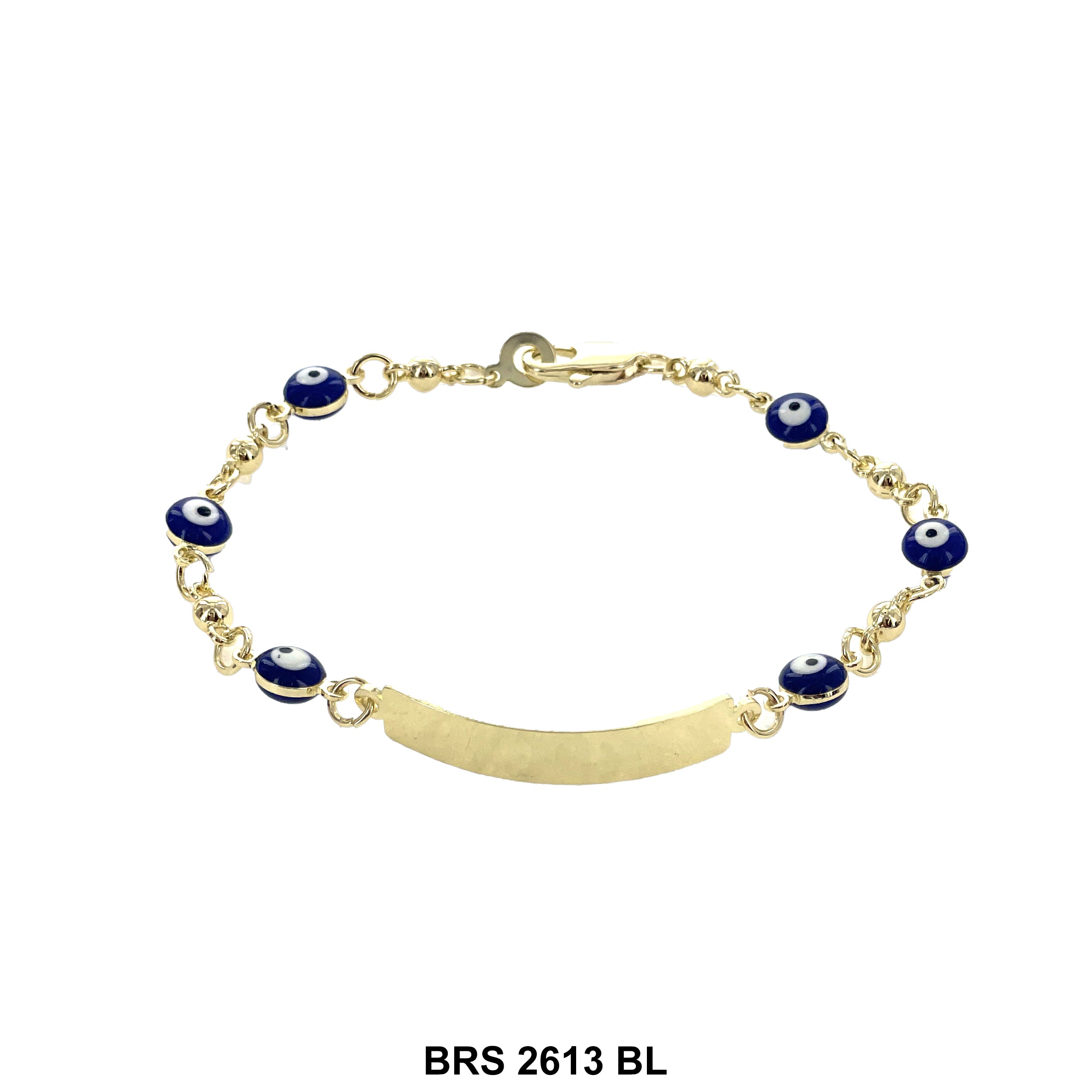 Evil Eye ID Bracelet BRS 2613 BL