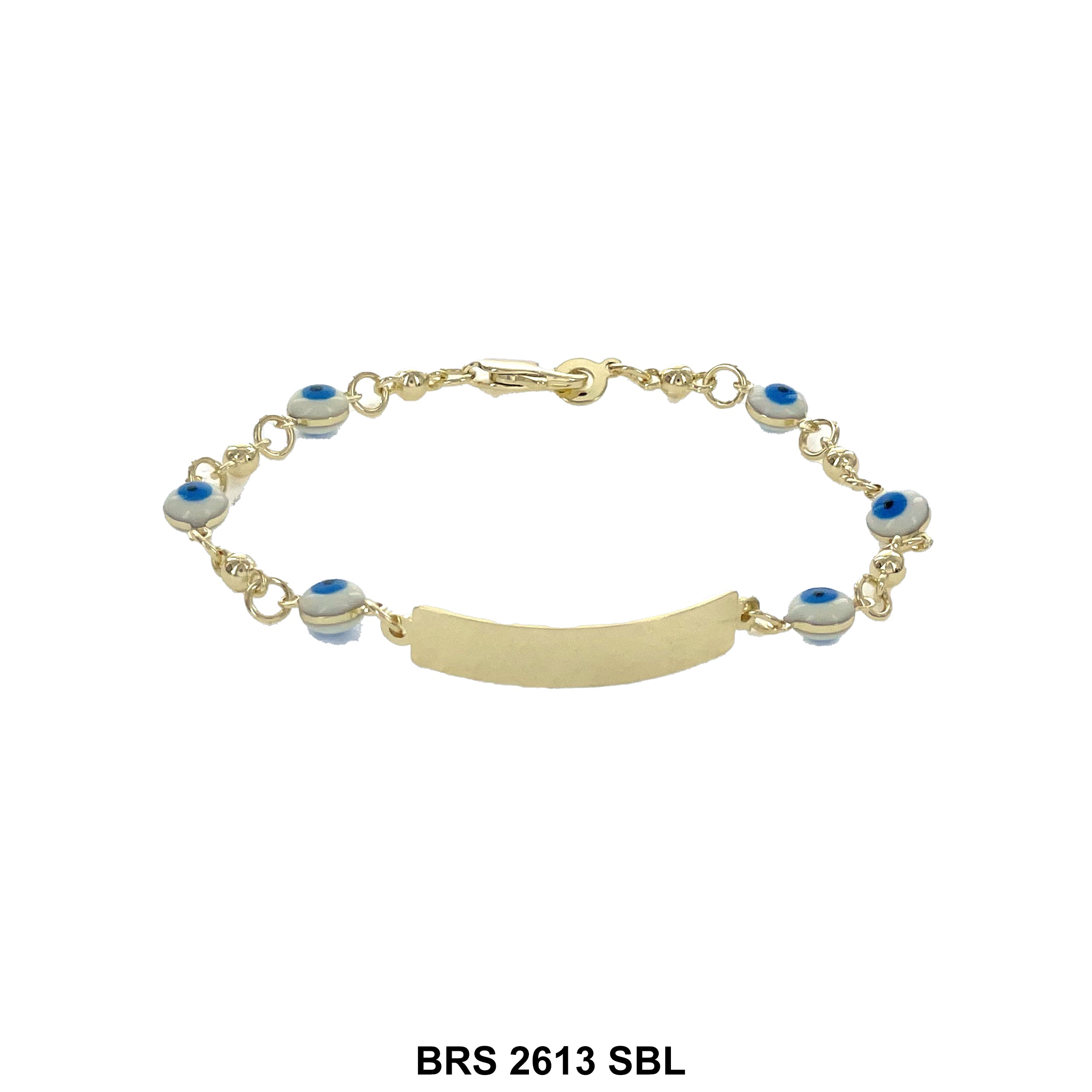 Evil Eye ID Bracelet BRS 2613 SBL