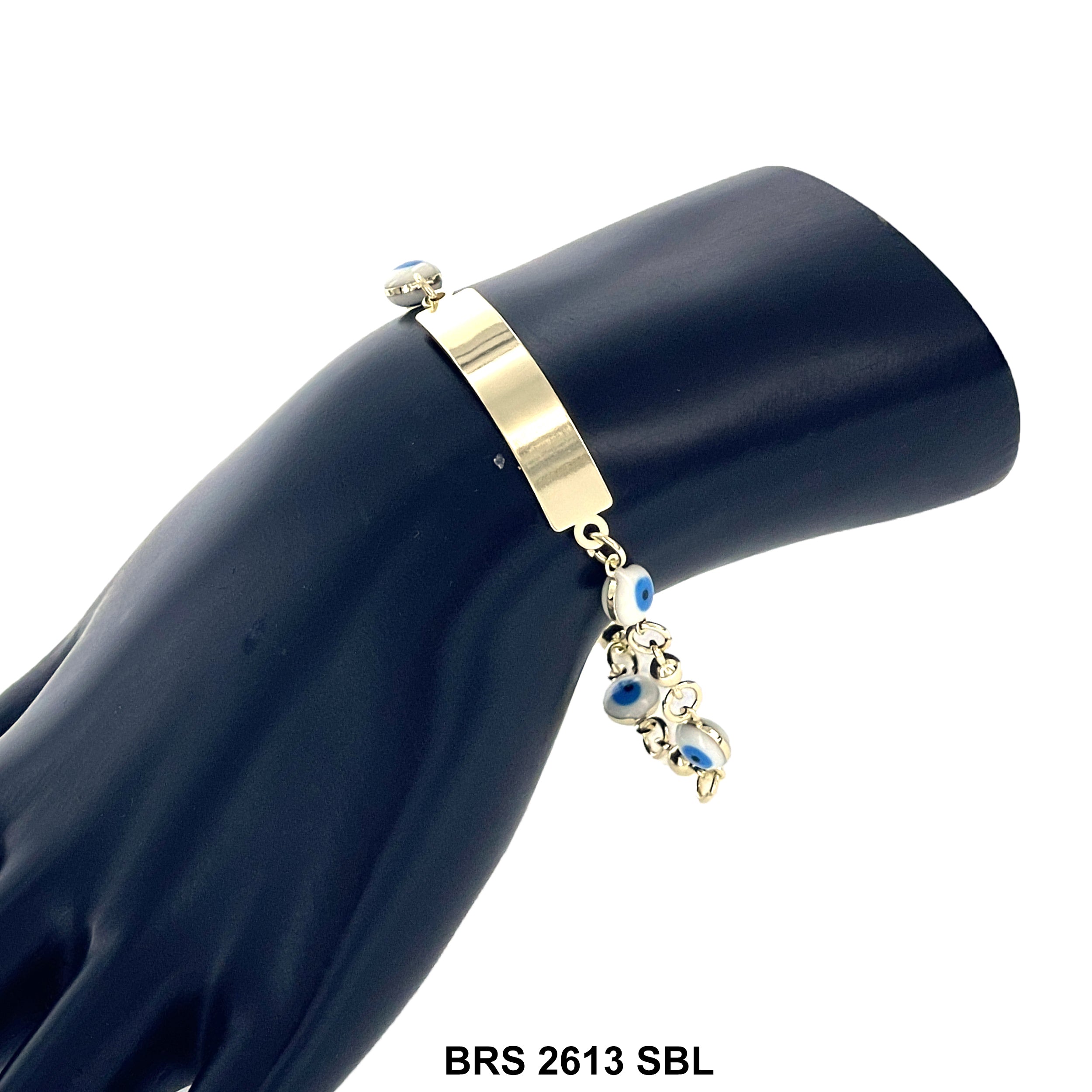 Evil Eye ID Bracelet BRS 2613 SBL