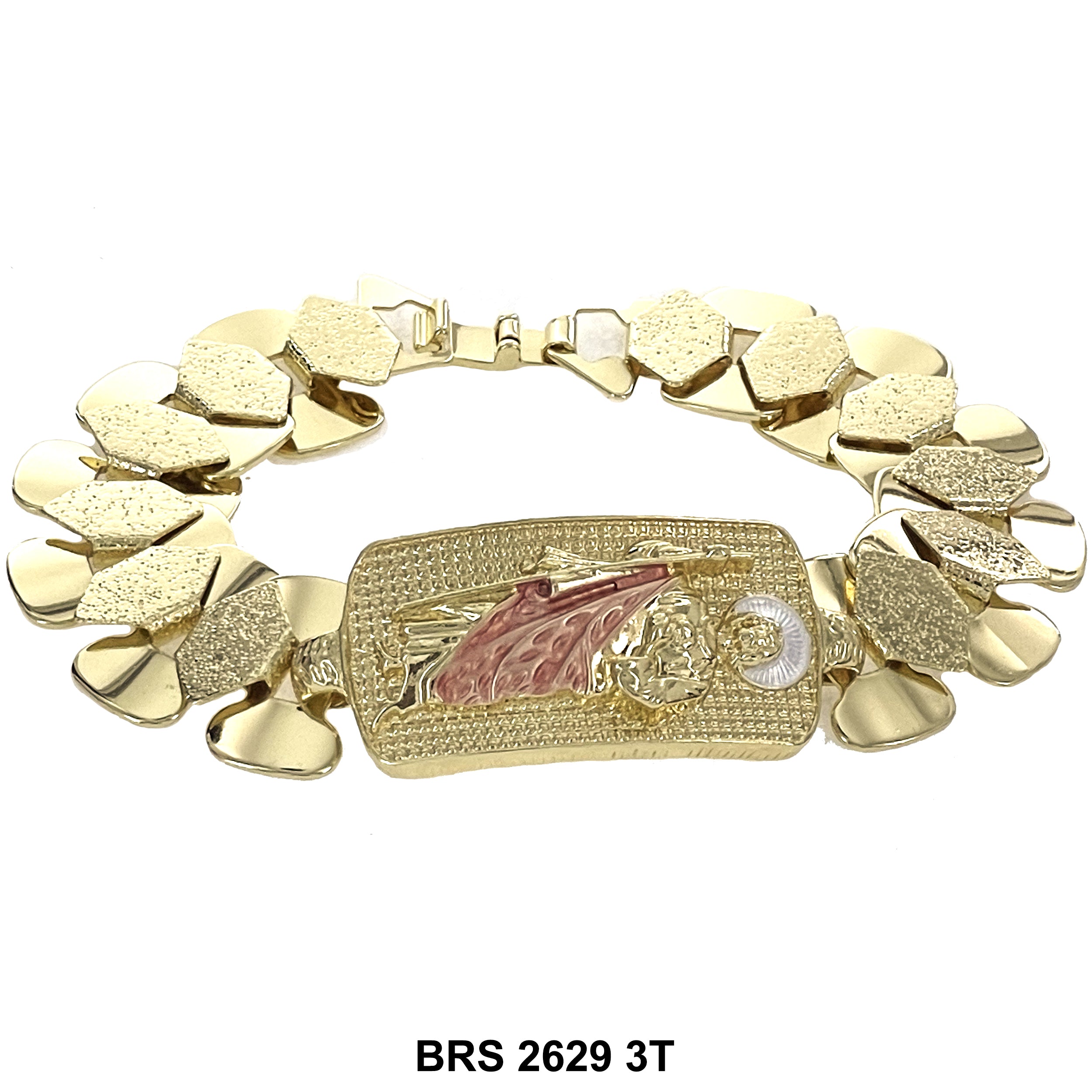 Pulsera Ajustable San Judas BRS 2431 GR