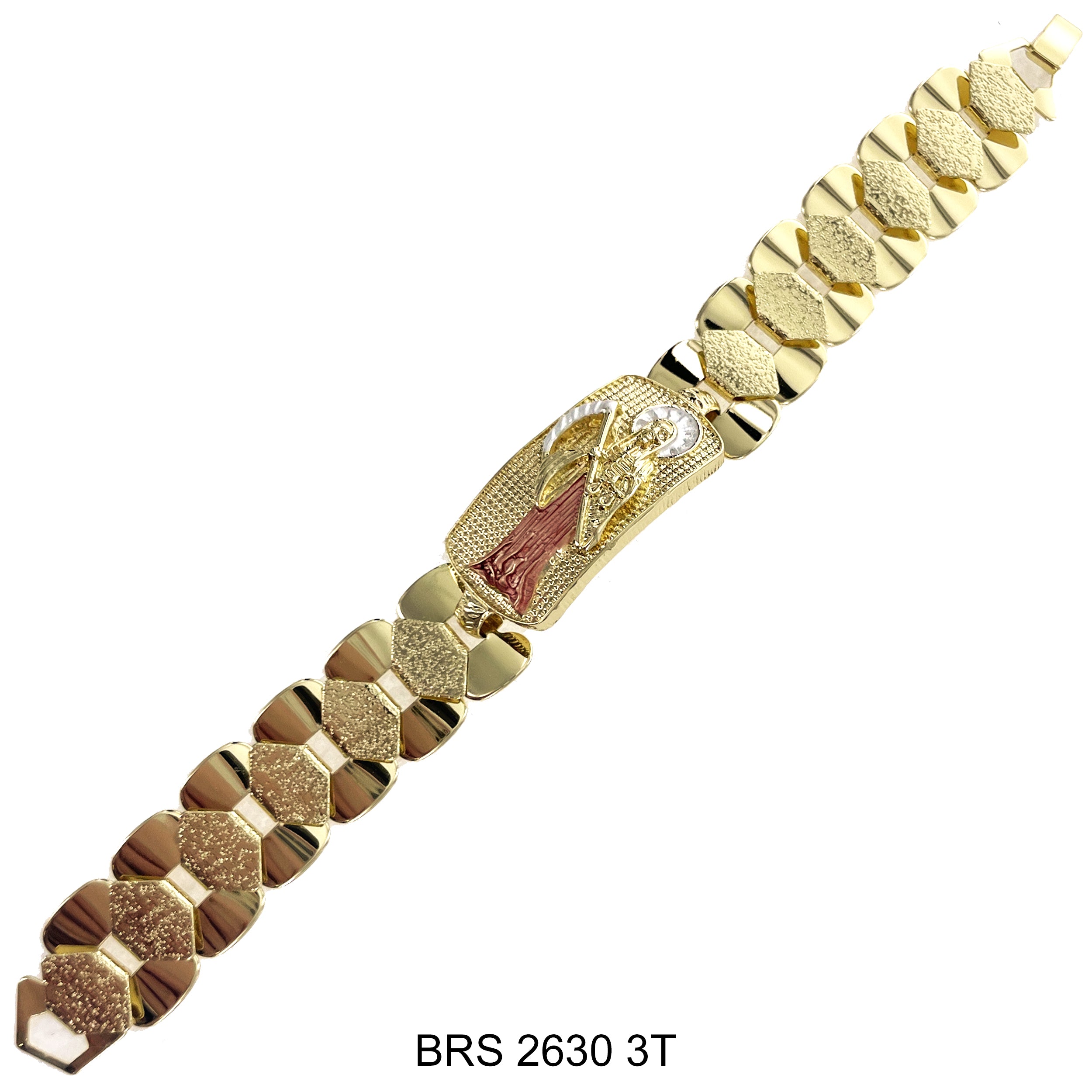 Pulsera Ajustable San Judas BRS 2431 GR