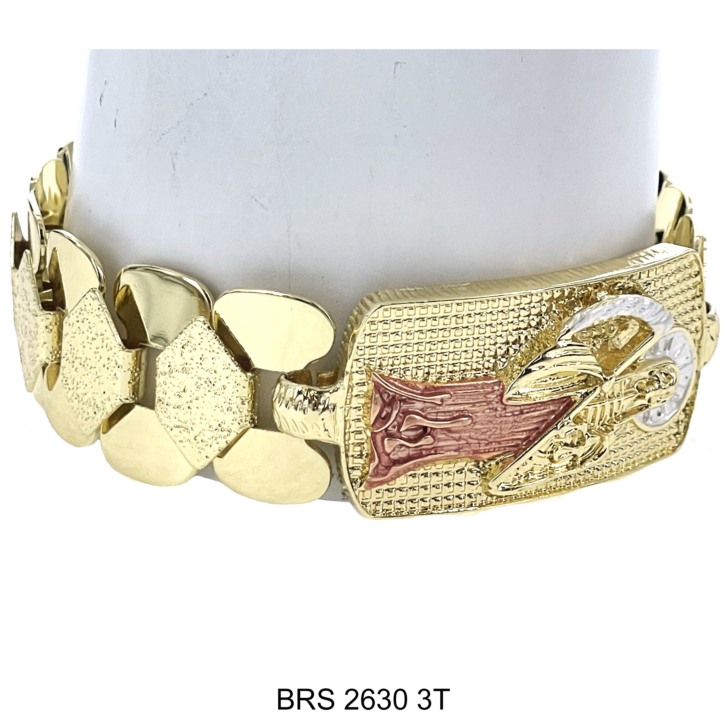 Pulsera Ajustable San Judas BRS 2431 GR