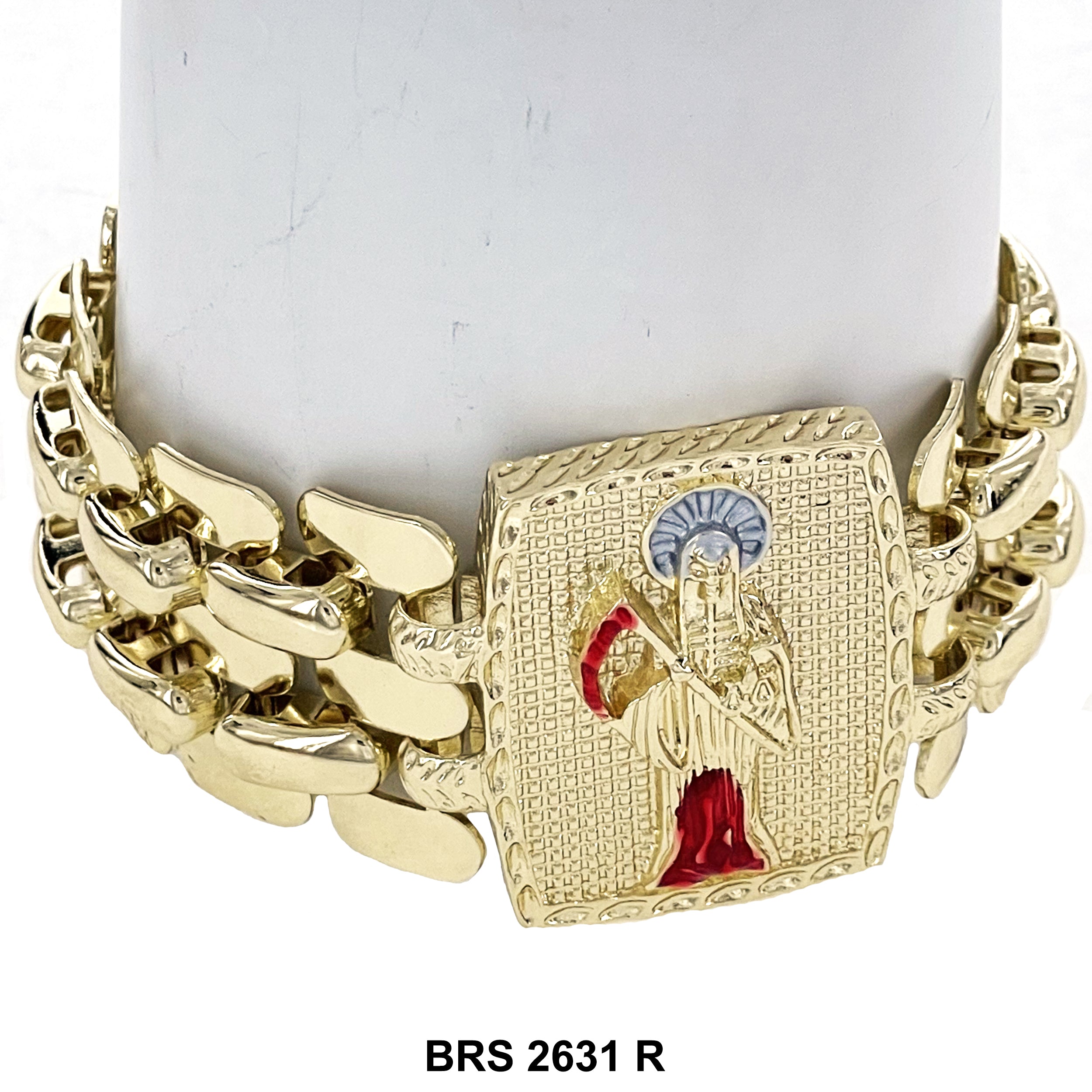 Pulsera Ajustable San Judas BRS 2431 GR