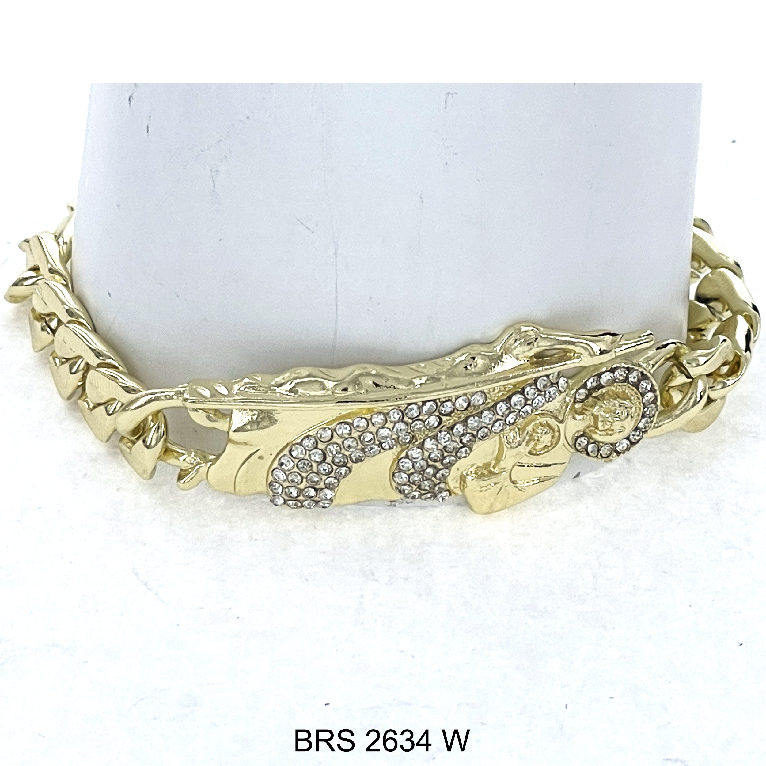 San Judas Chain Bracelet BRS 2634 W