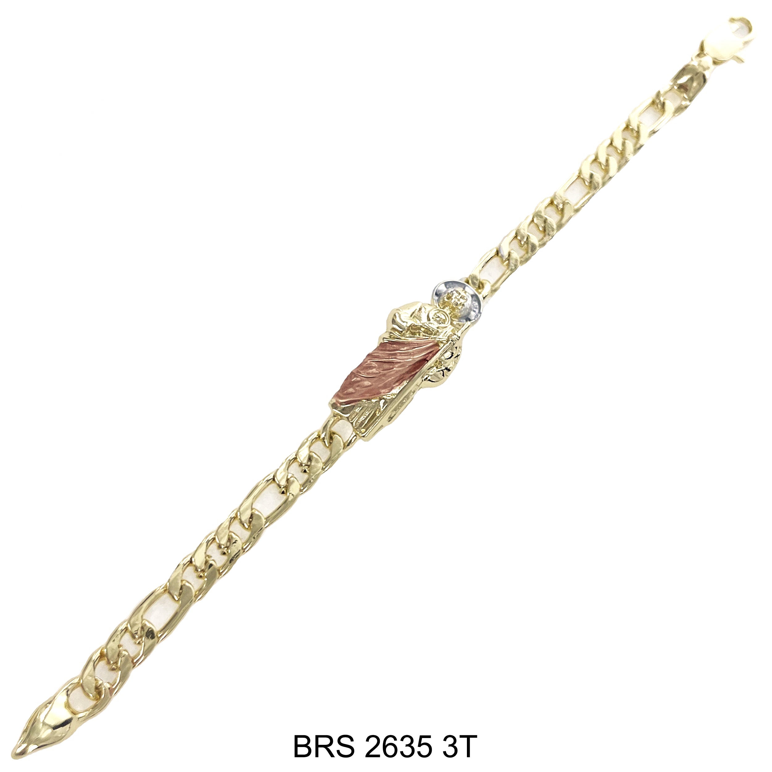 Pulsera Ajustable San Judas BRS 2431 GR