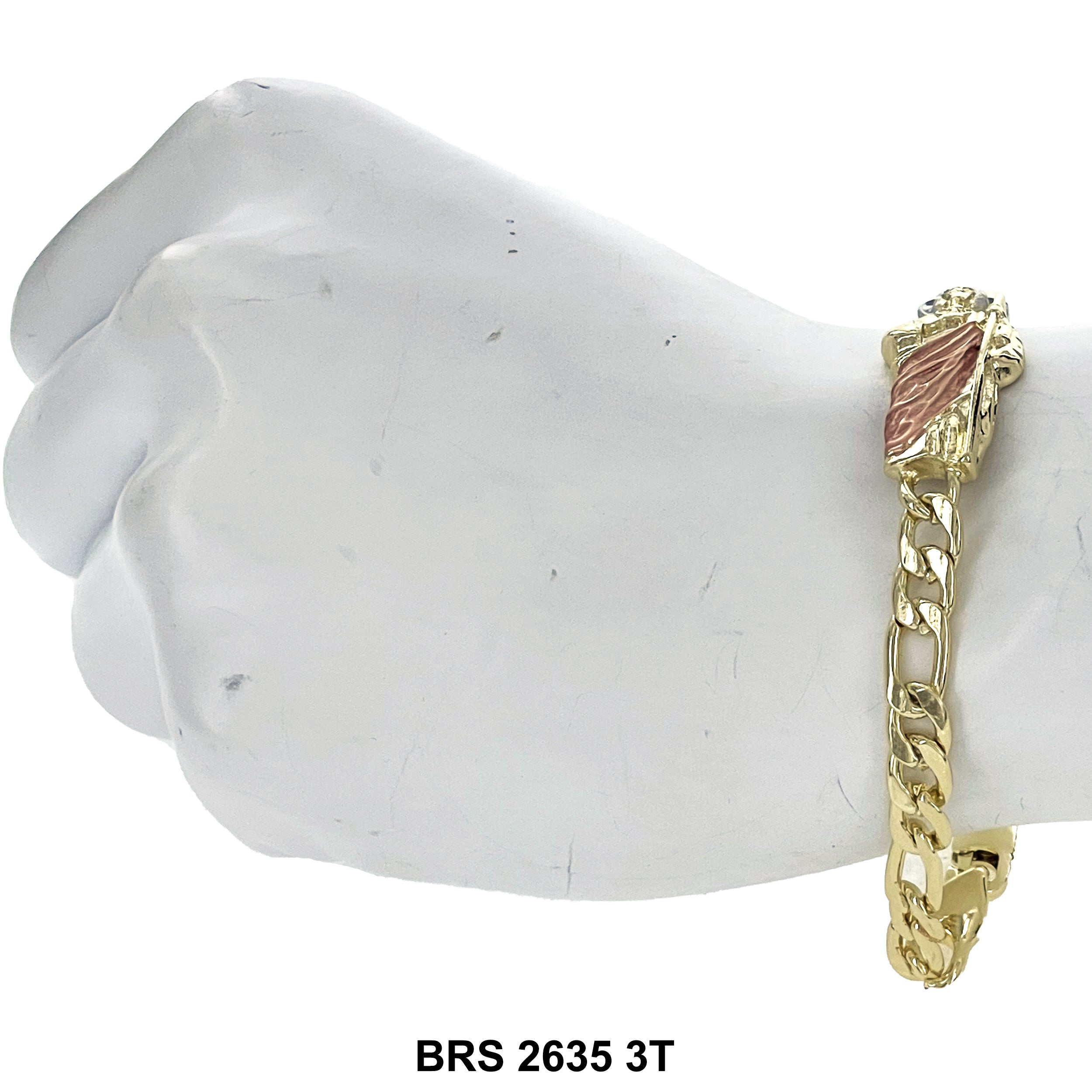 Pulsera Ajustable San Judas BRS 2431 GR