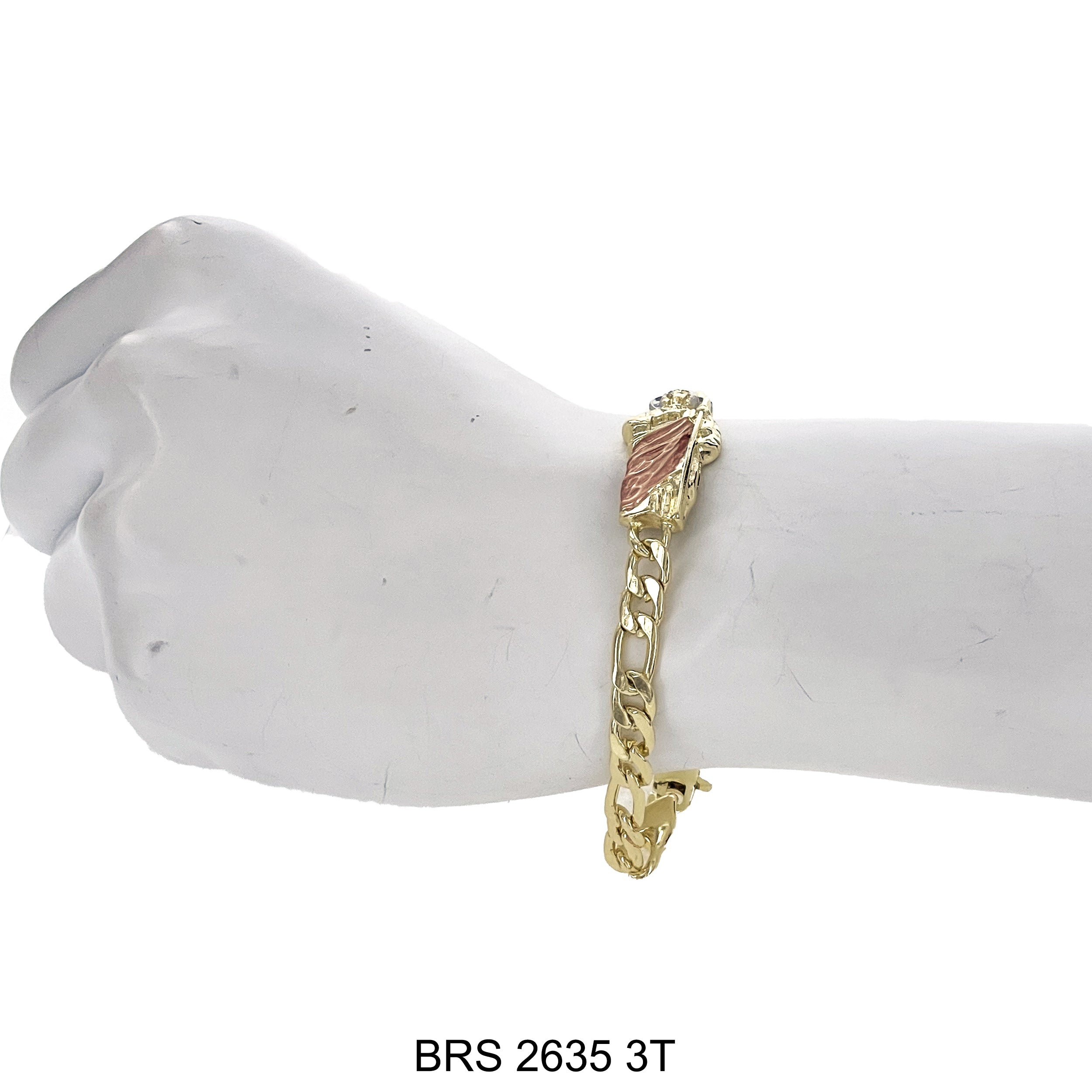 Pulsera Ajustable San Judas BRS 2431 GR