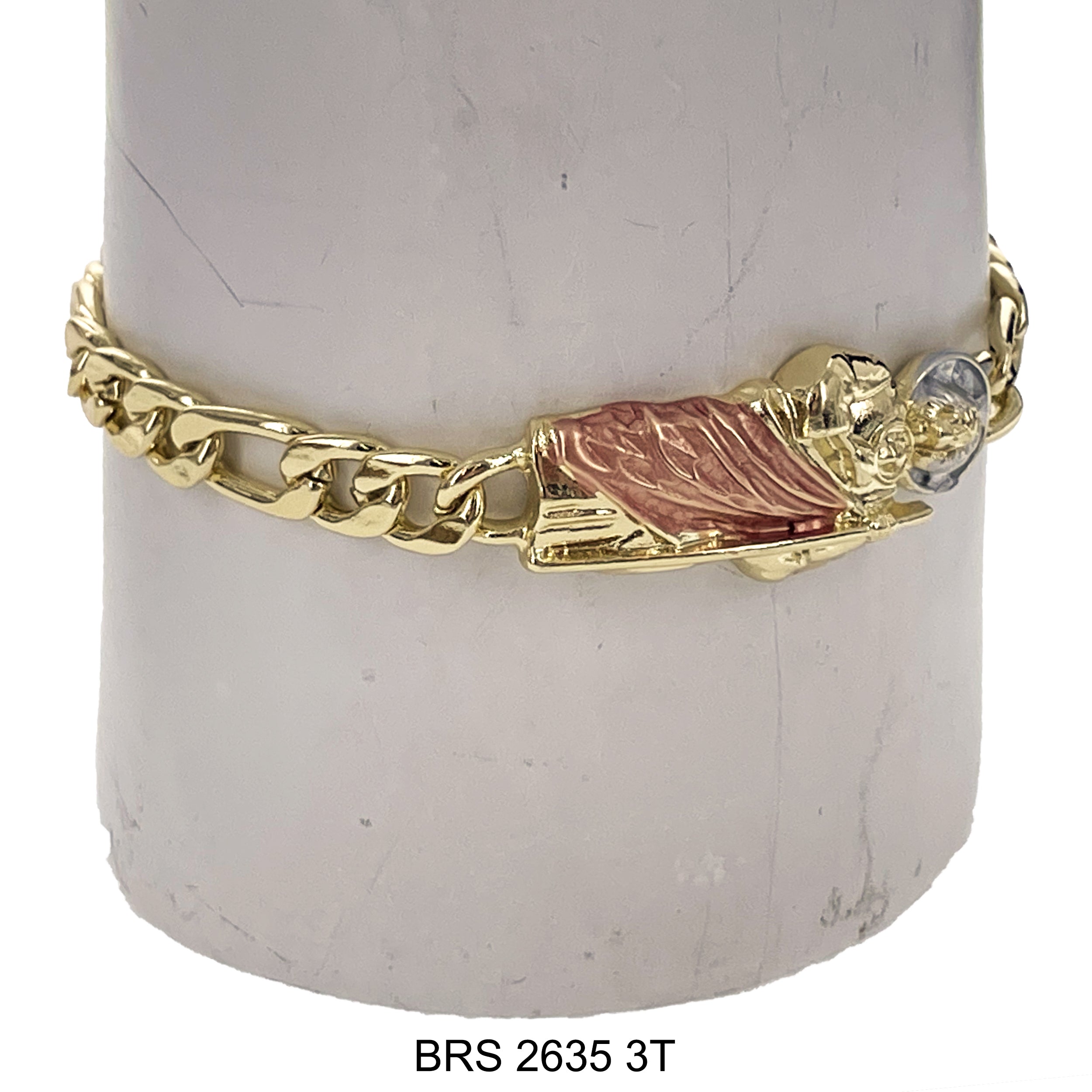 Pulsera Ajustable San Judas BRS 2431 GR