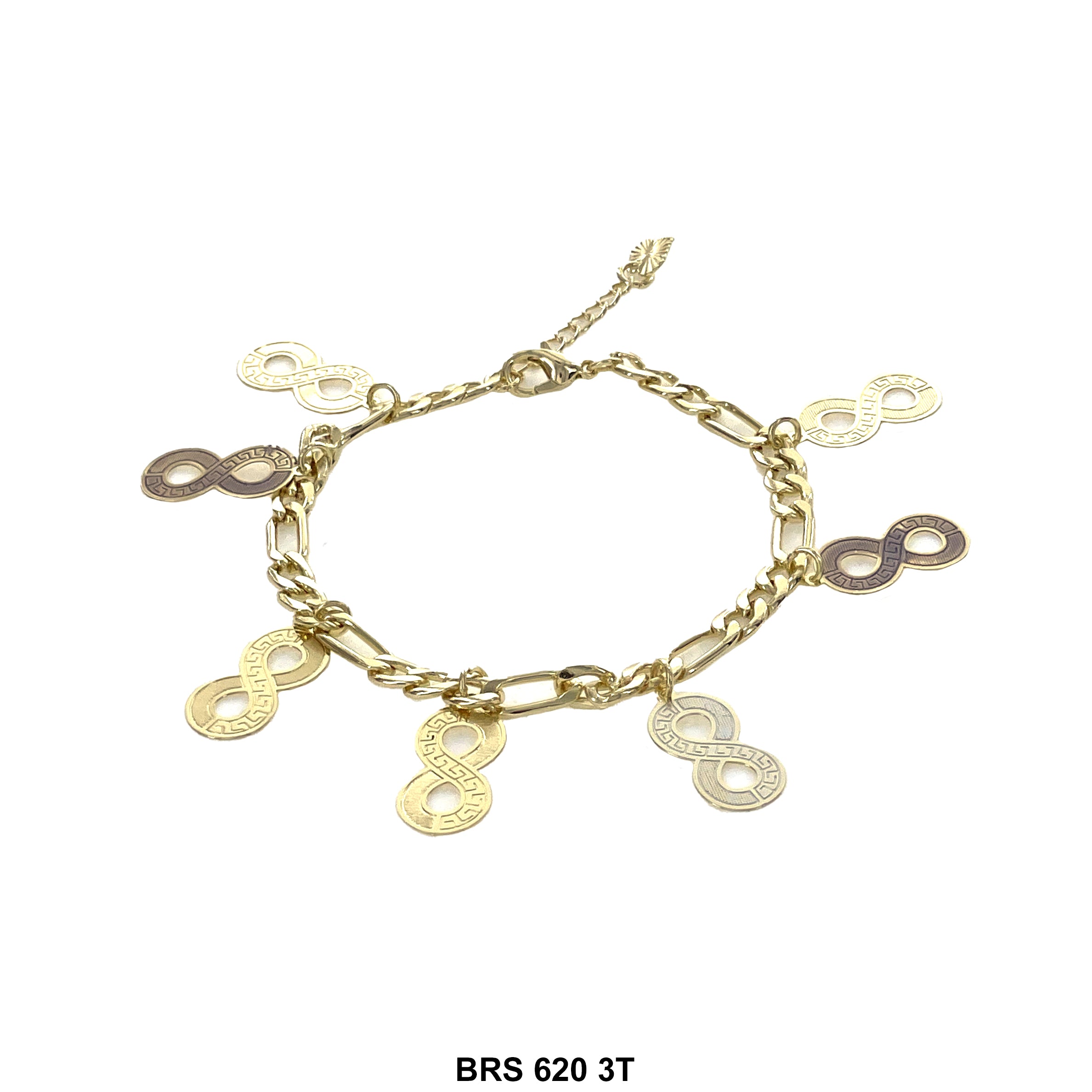 Infinity Medallions Bracelet BRS 620 3T