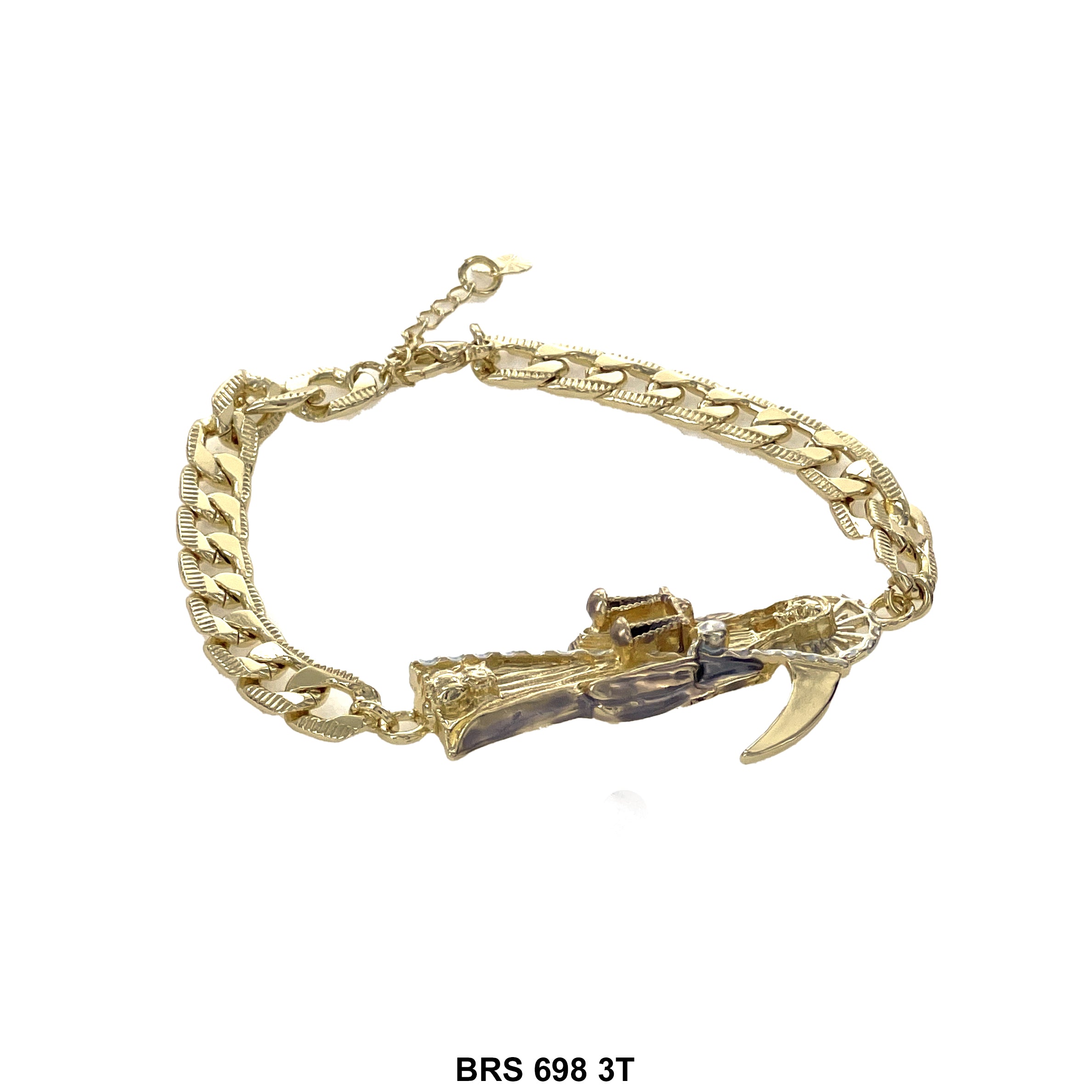 Santa Muerte Bracelet BRS 698 3T