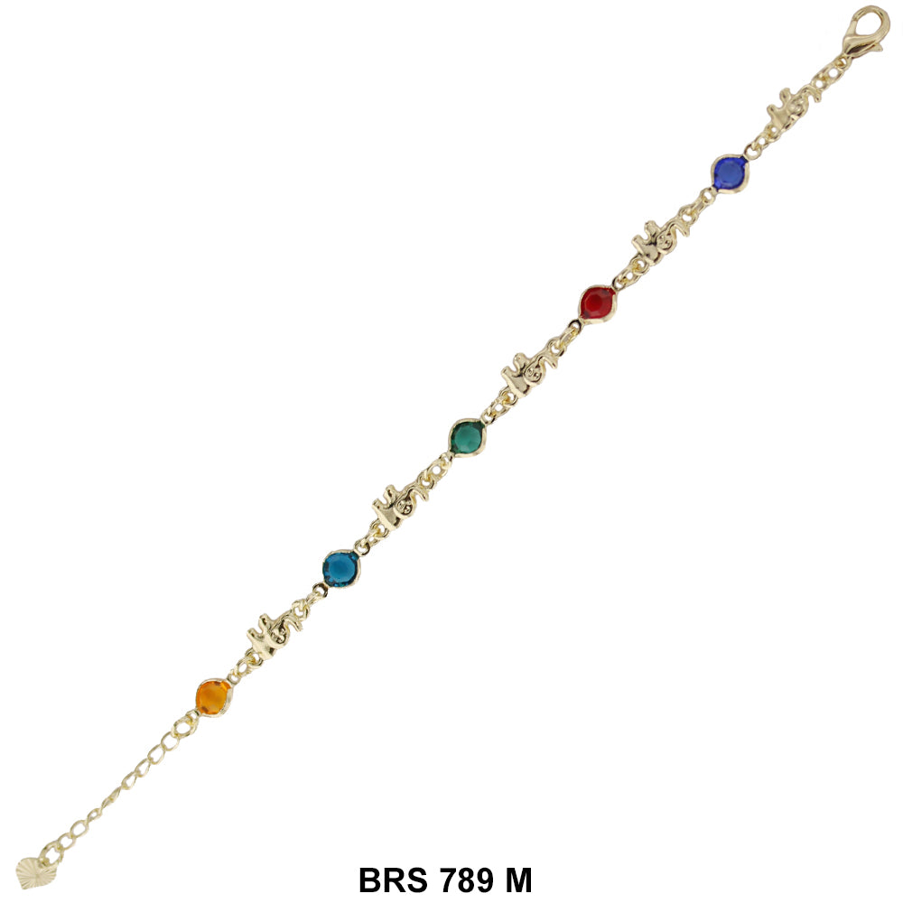 Pulsera Elefante Colorido BRS 789 M