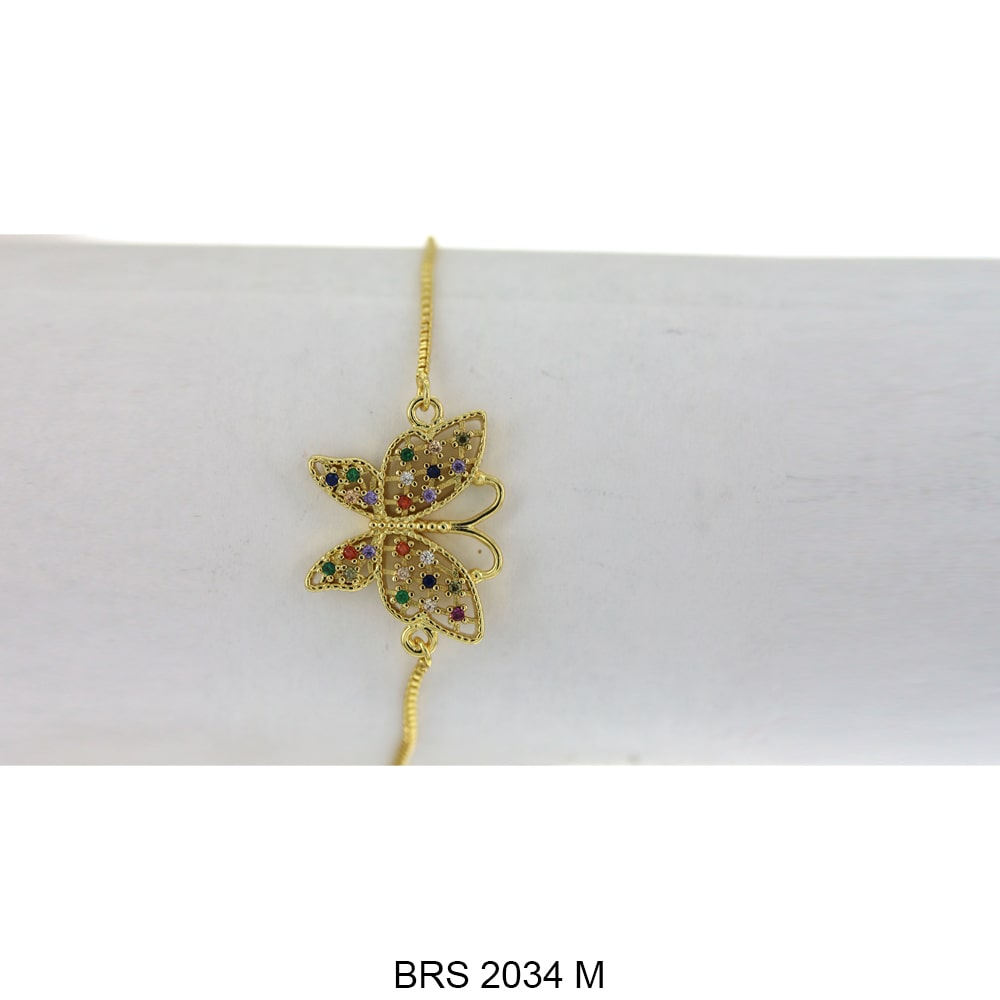 Pulsera Ajustable Mariposa BRS 2034 M