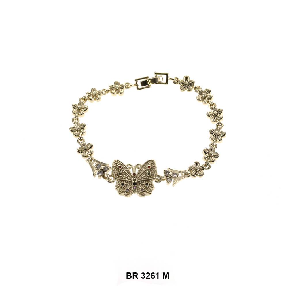 Brazalete Mariposa CZ BR 3261 M