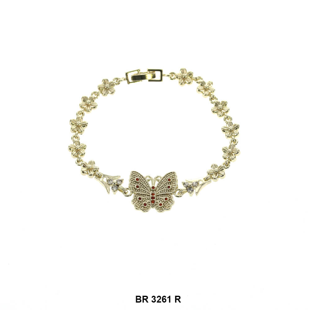 Brazalete Mariposa CZ BR 3261 R