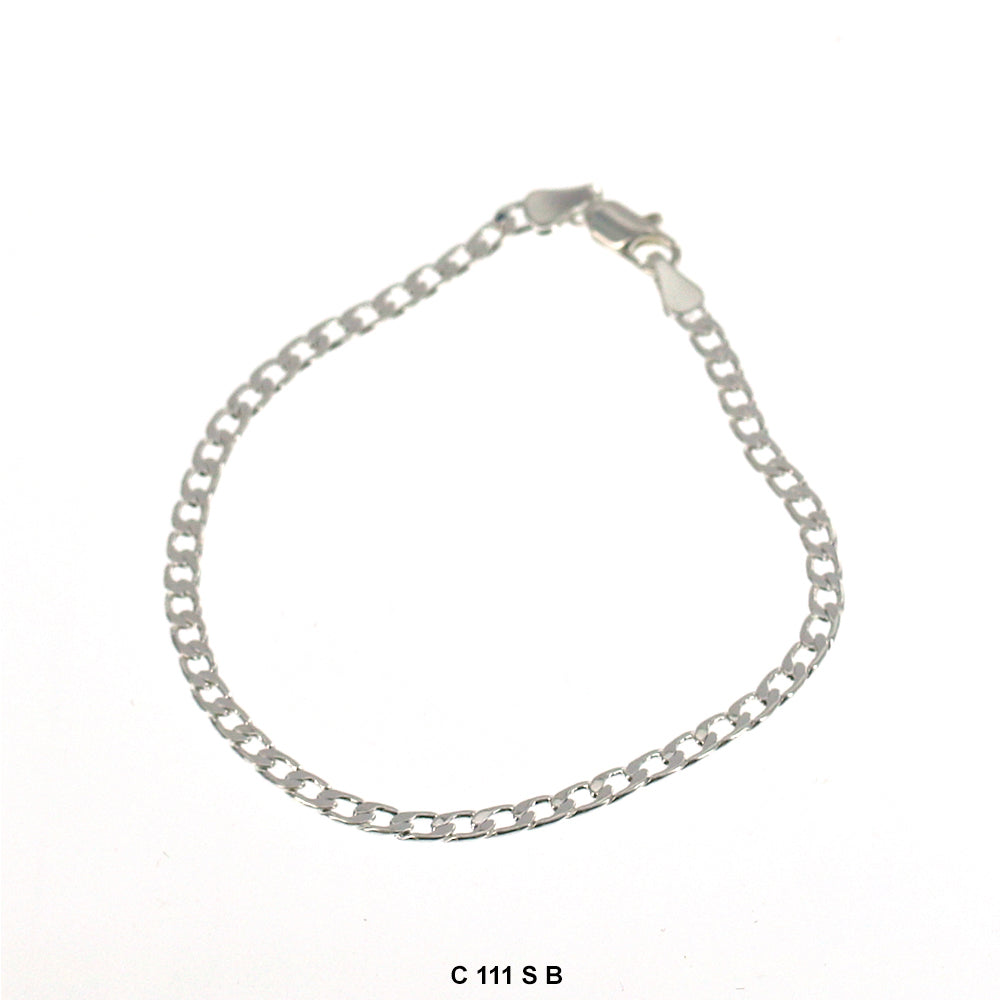 3 MM Cuban Bracelet C 111 S B