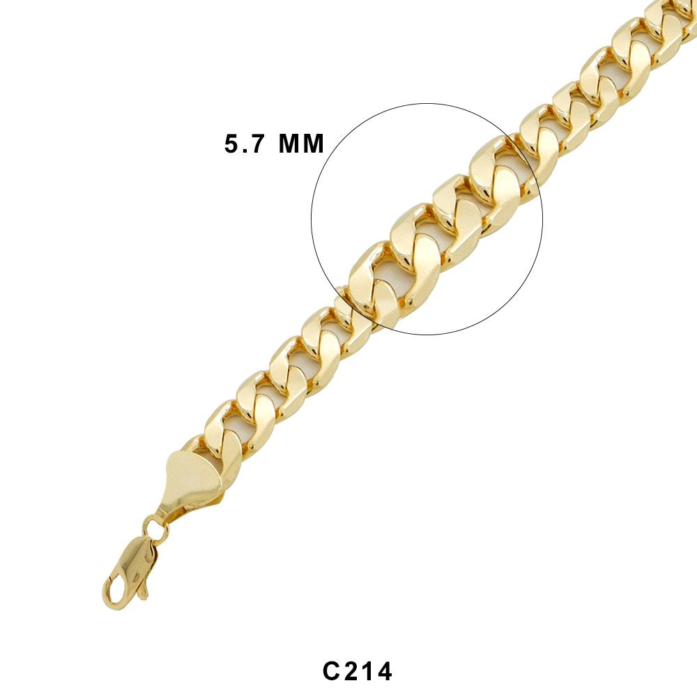 5.7 MM Cuban Chain C 214 G