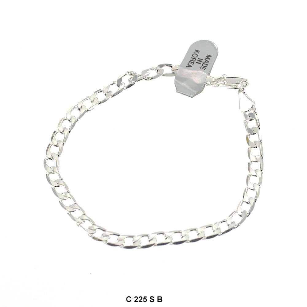 7.4 MM Cuban Bracelet C 225 S 8"